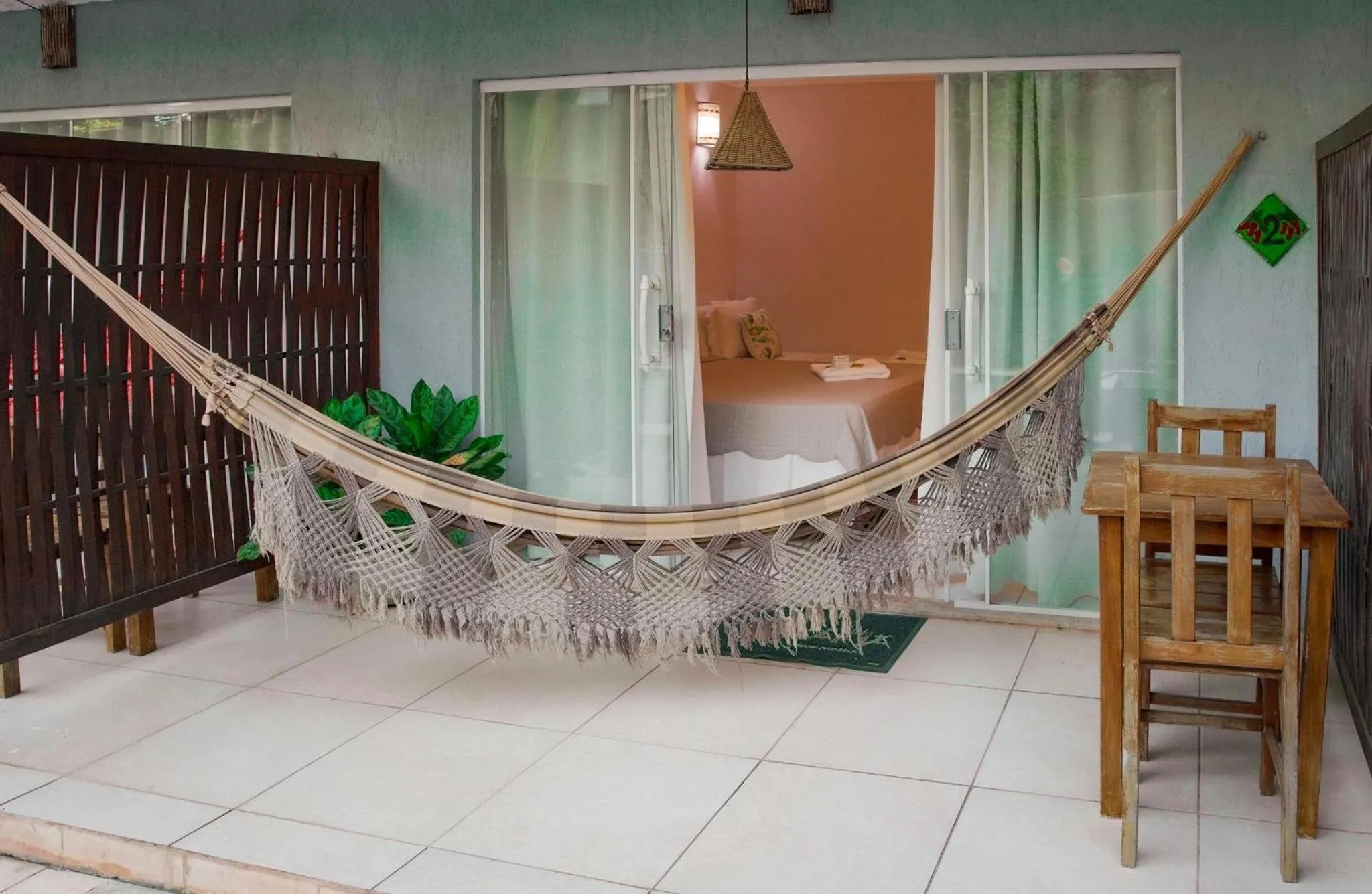Balcony/Terrace in Xamã Senses - Hotel Pousada