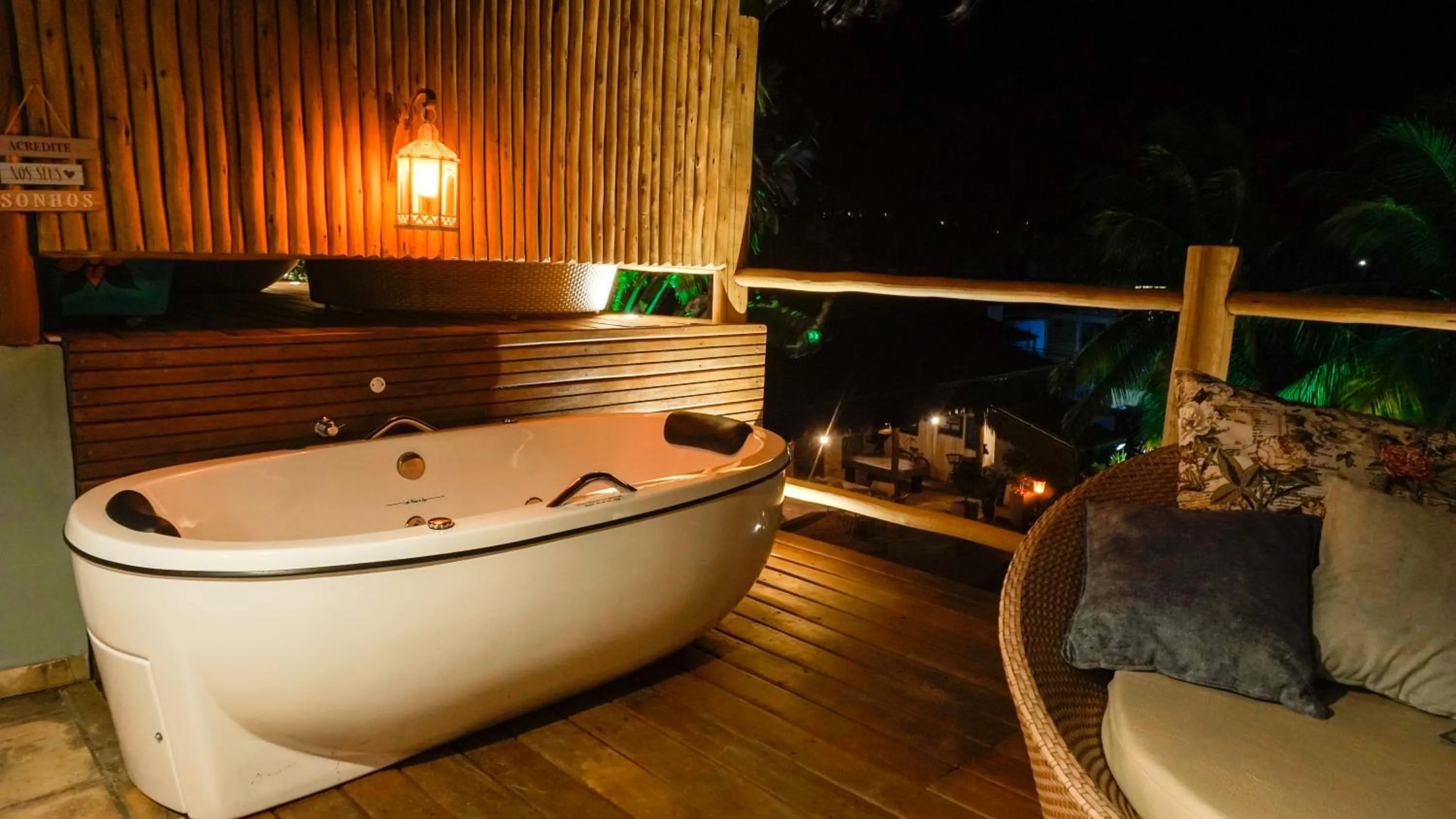 Hot Tub in Xamã Senses - Hotel Pousada