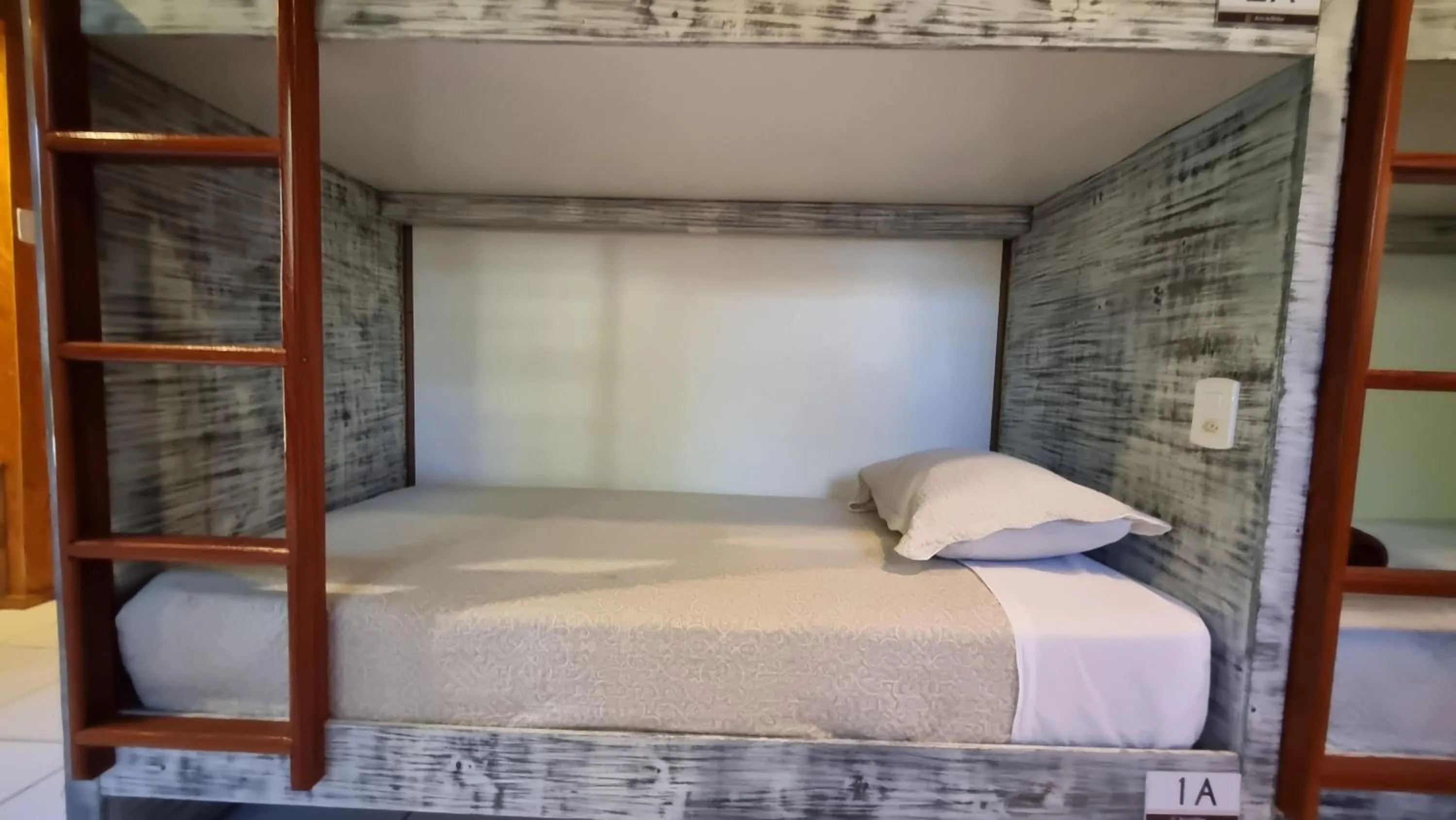 Bed in Arte da Tribo Hostel & Camping