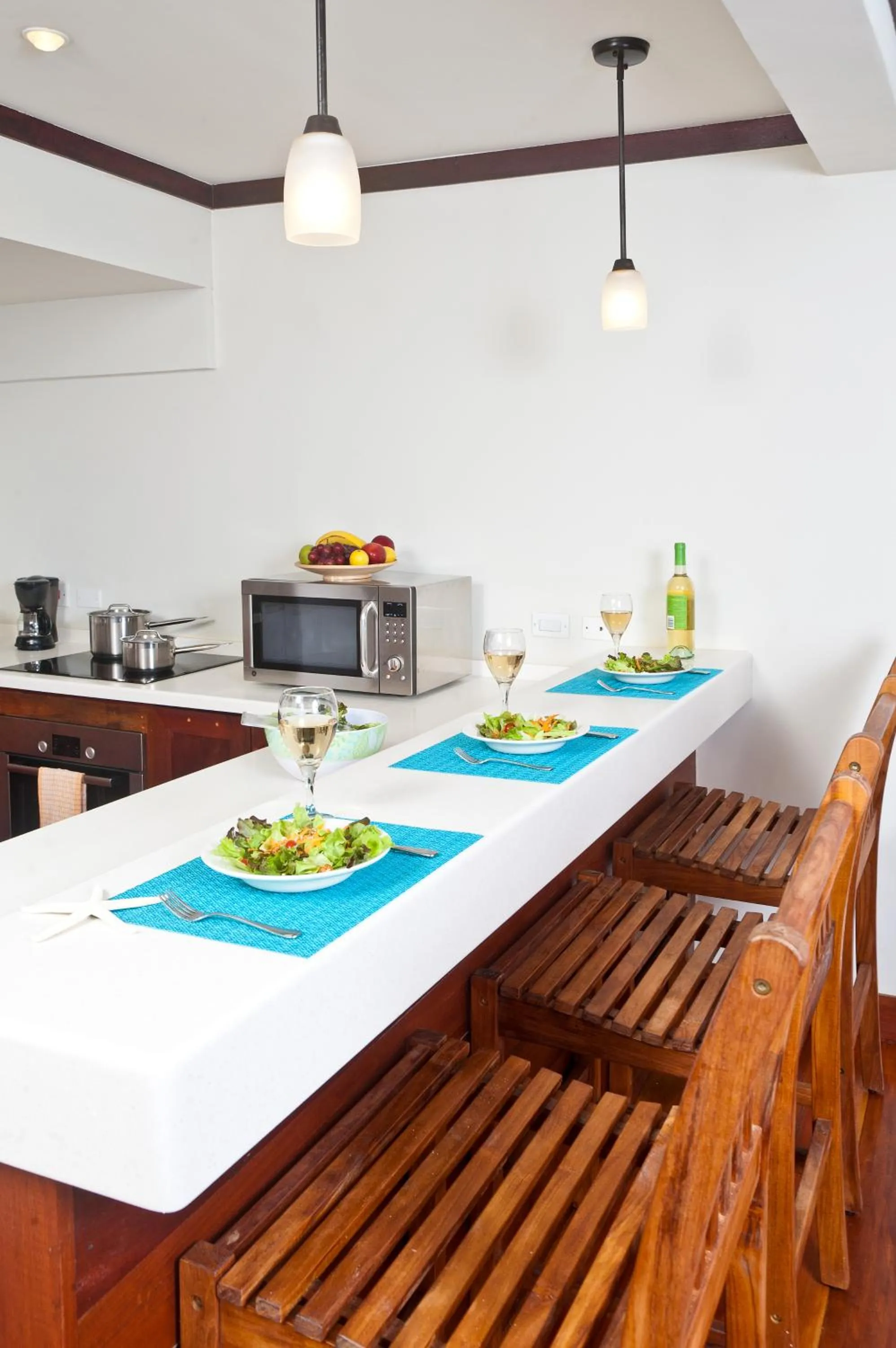 Kitchen or kitchenette in Santosha Barbados