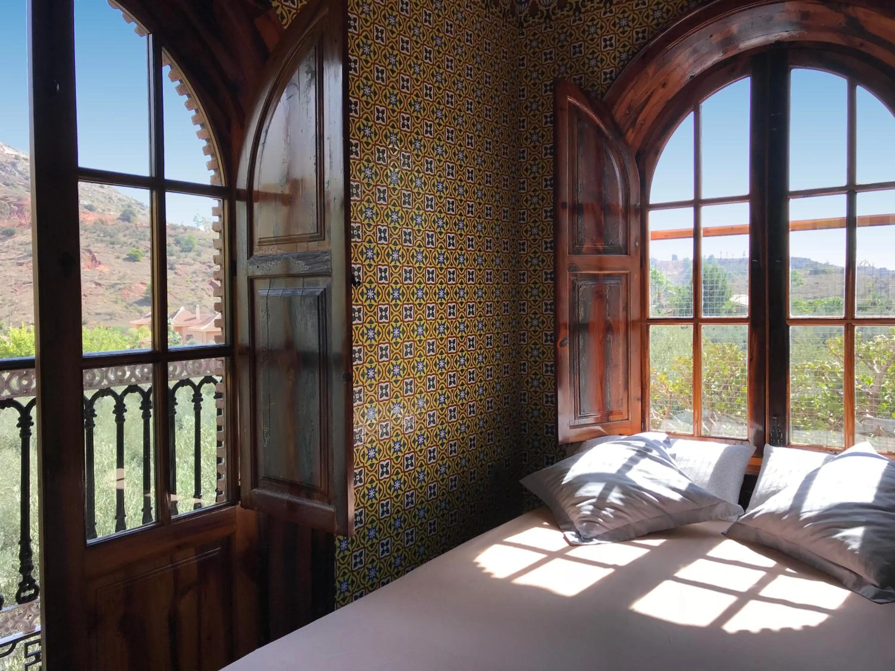 Bedroom, Bed in Alojamiento con Encanto en Málaga