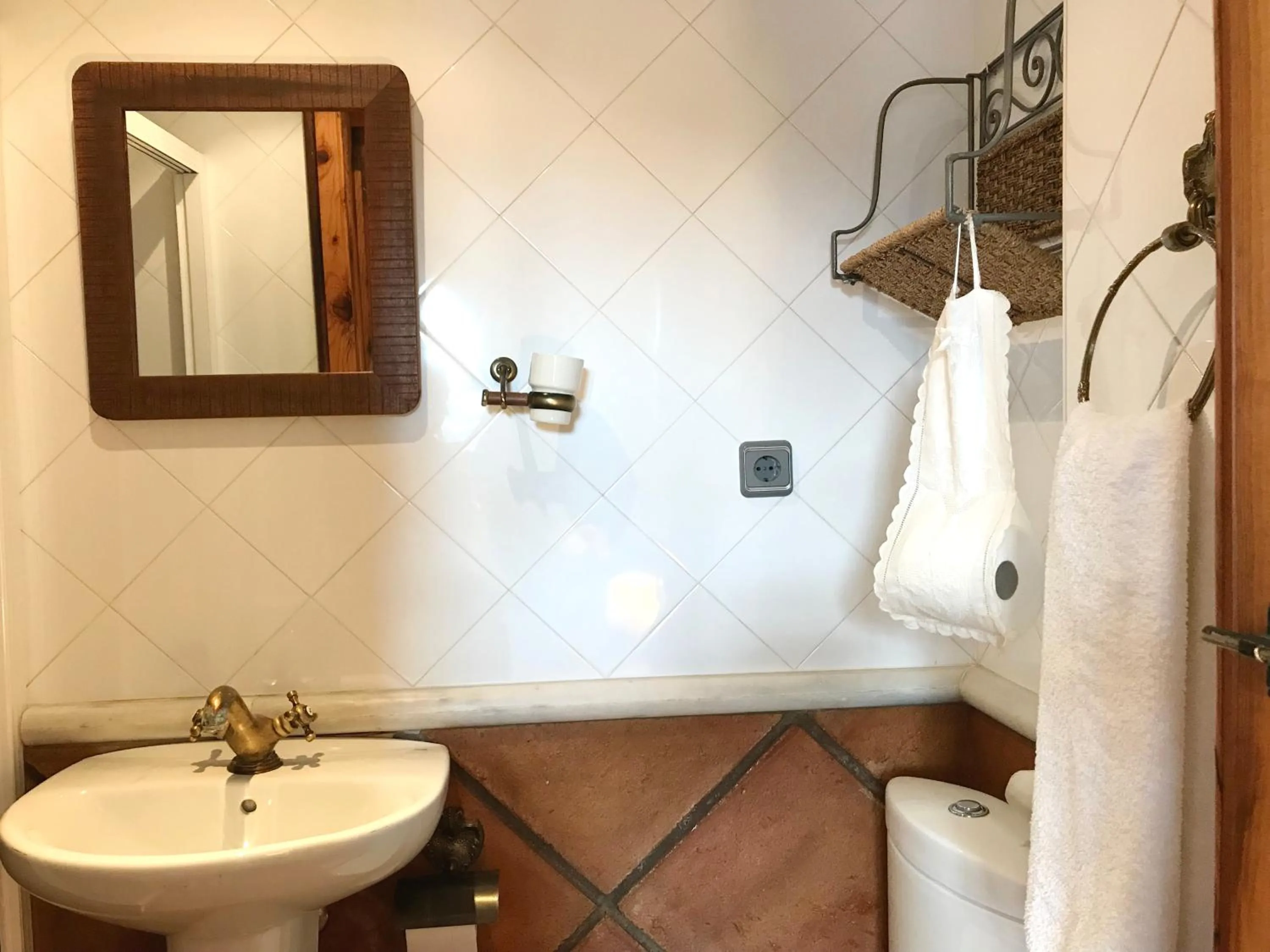 Bathroom in Alojamiento con Encanto en Málaga