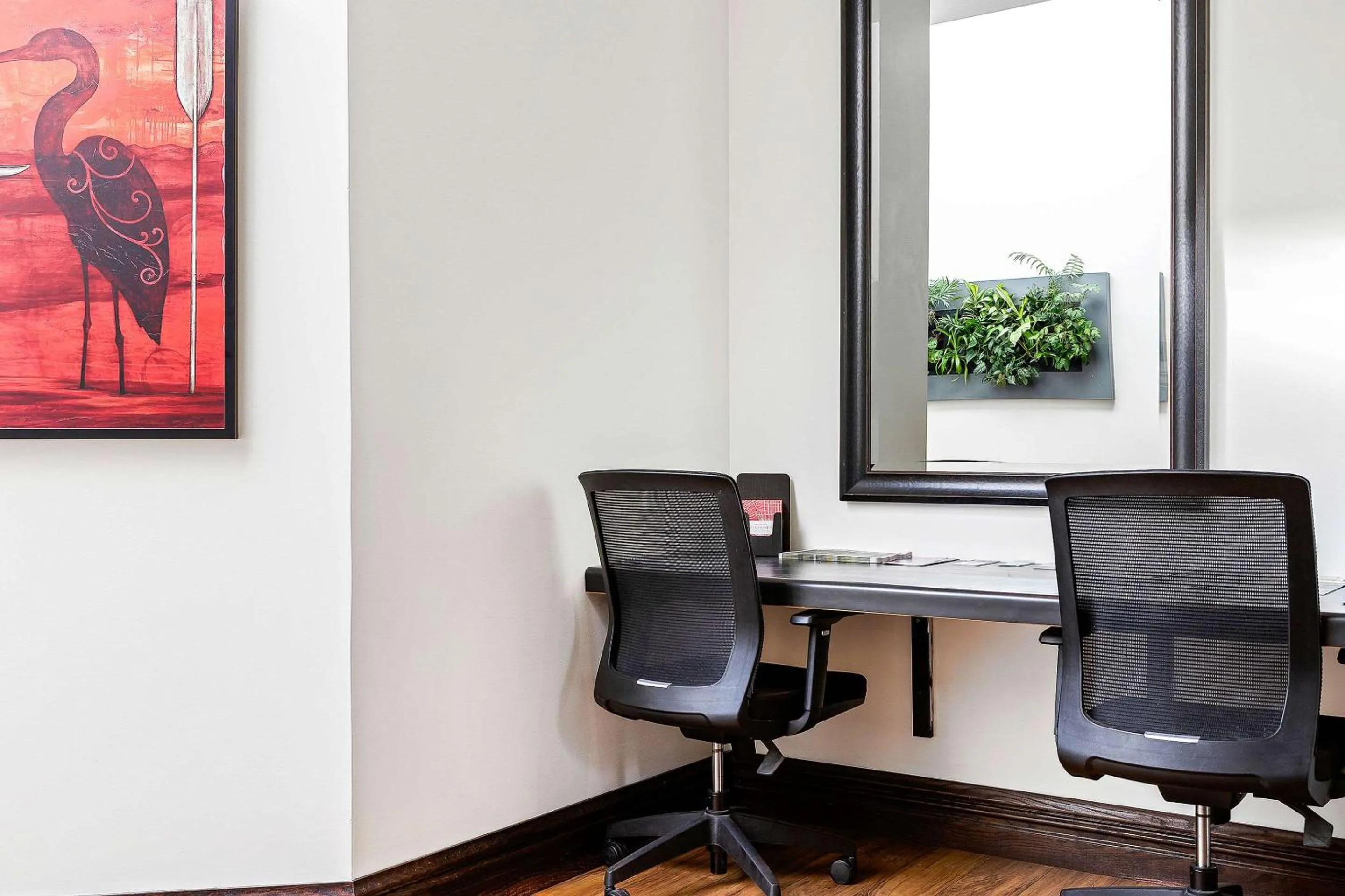 On site in Quality Hotel Elms