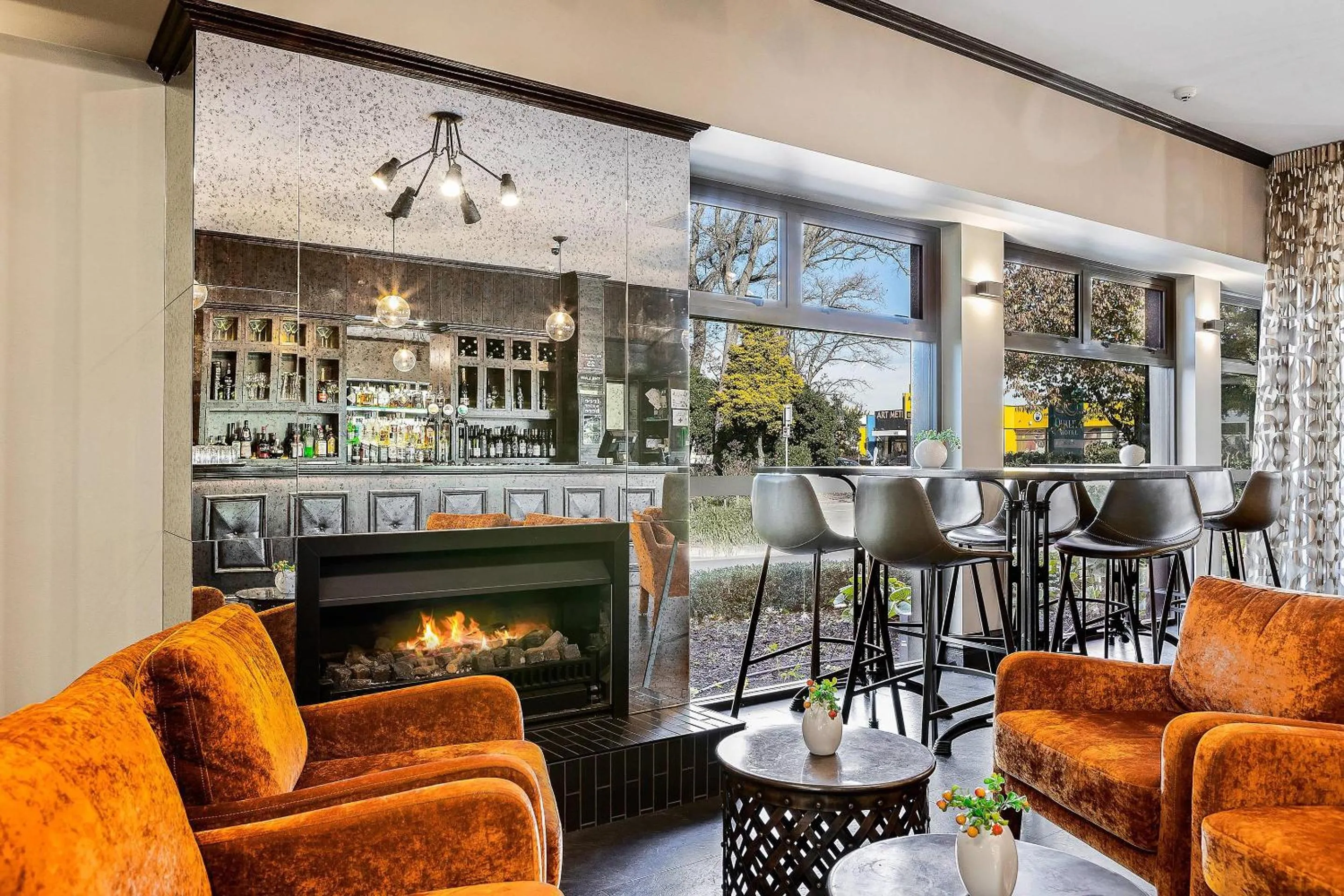 Restaurant/places to eat in Hotel Elms Christchurch, an Ascend Collection Hotel