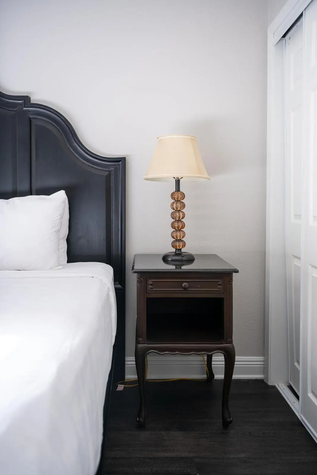 Bed in French Quarter Suites Hotel