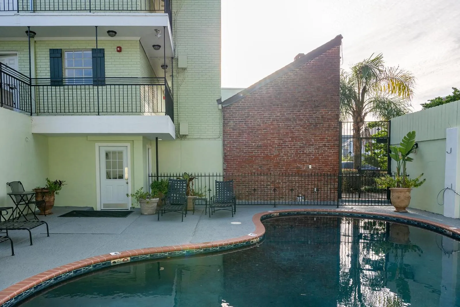 Swimming pool in French Quarter Suites Hotel