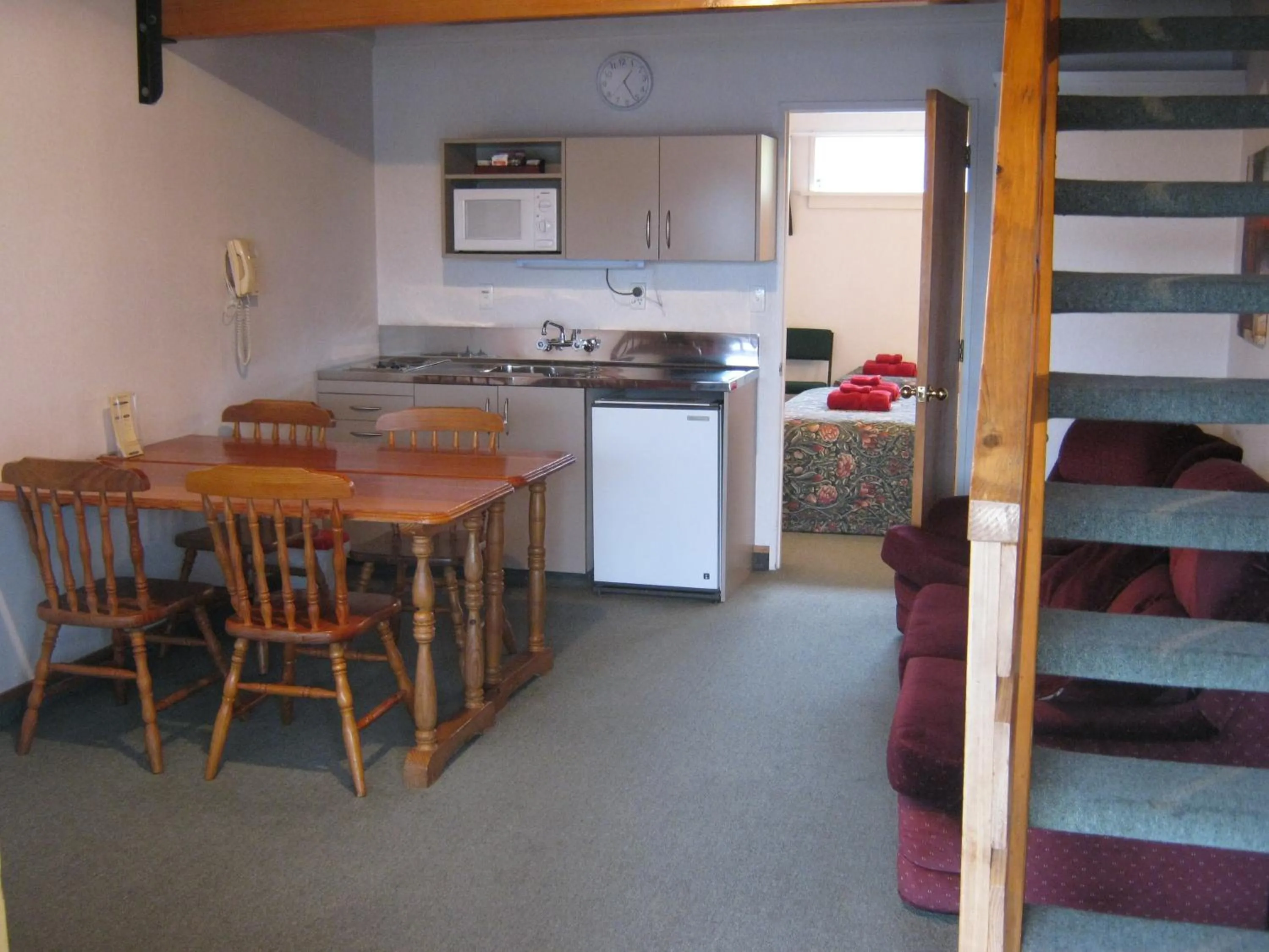 Dining area in Blue Dolphin Motel