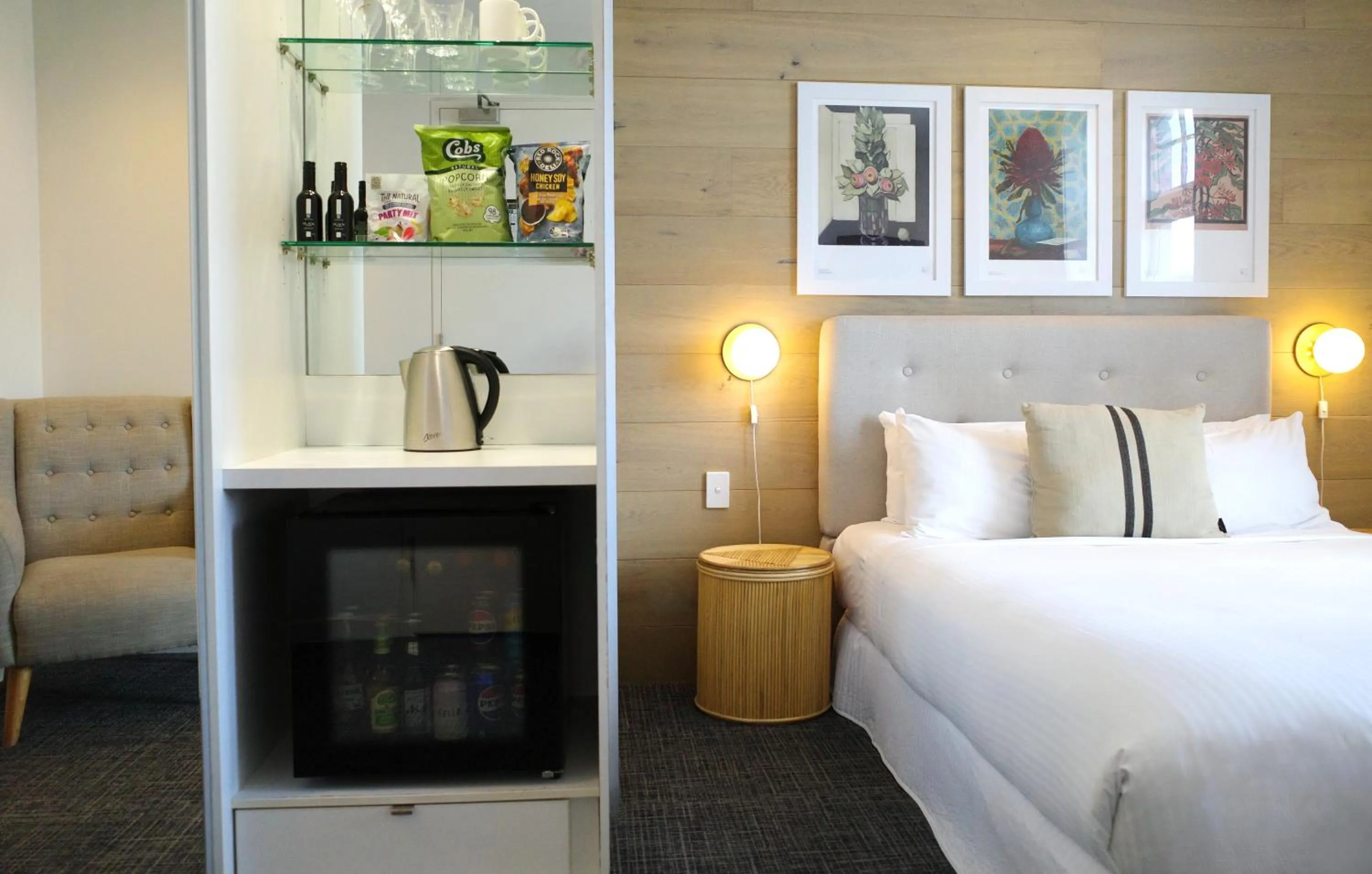 Bed in Crown Hotel Surry Hills