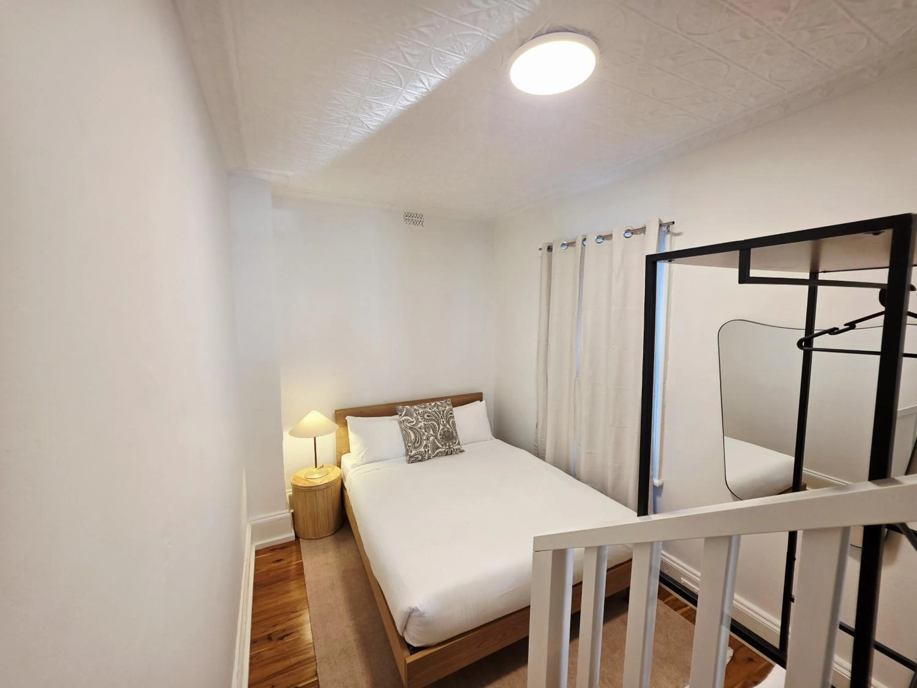 Bed in Crown Hotel Surry Hills