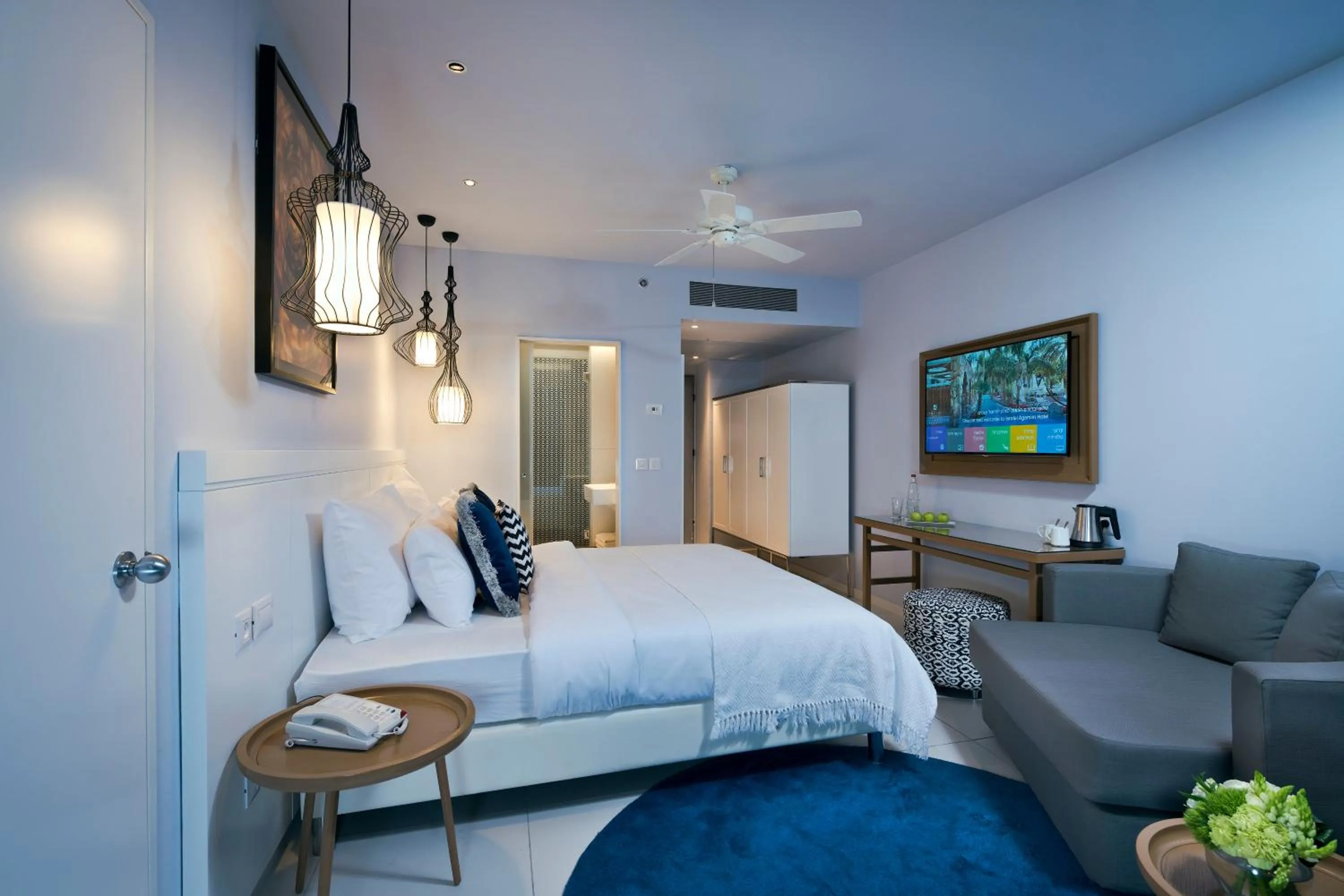 Bedroom, Bed in Agamim by Isrotel Collection