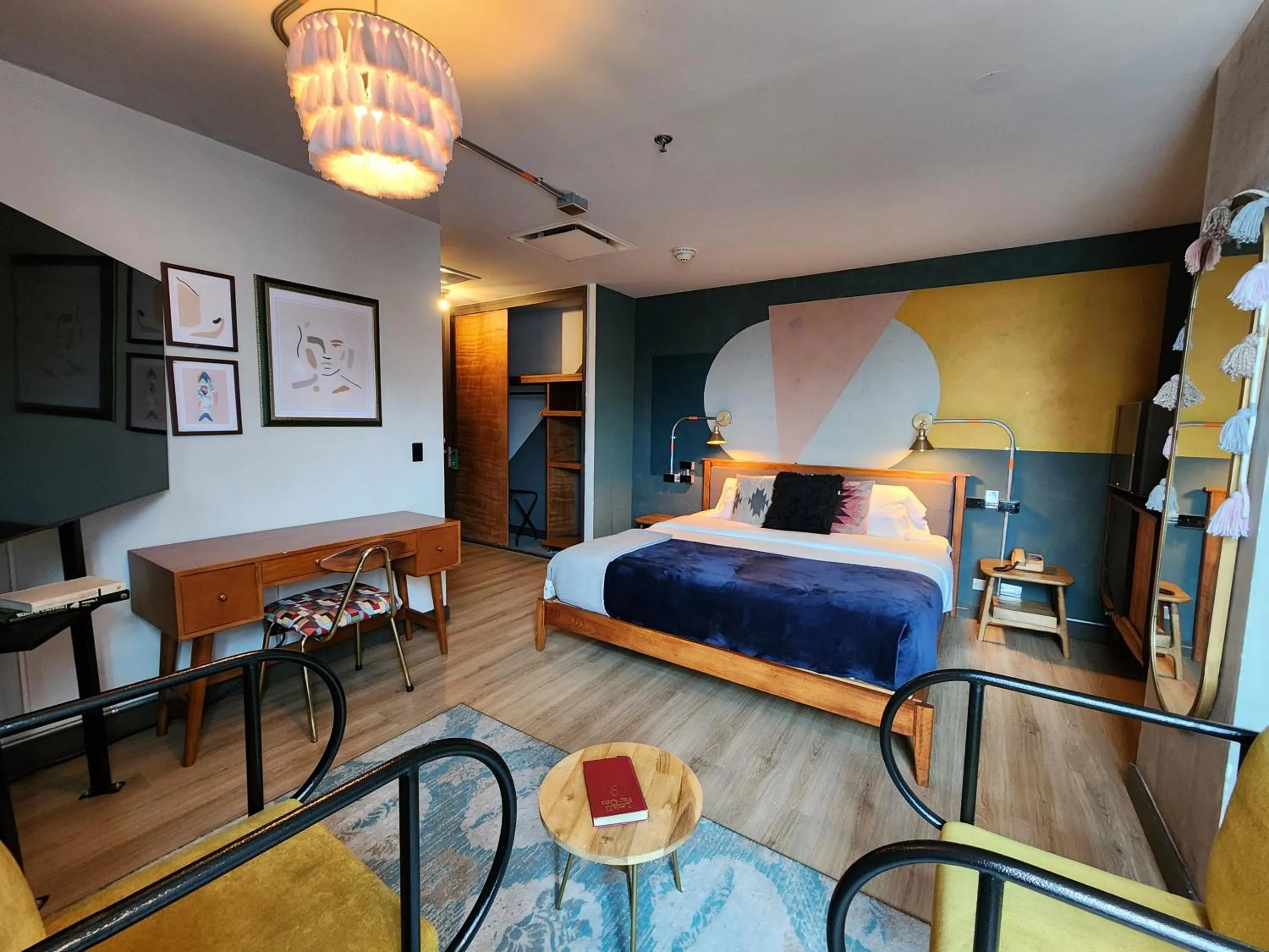 Bed in Socialtel Parque 93 Bogota