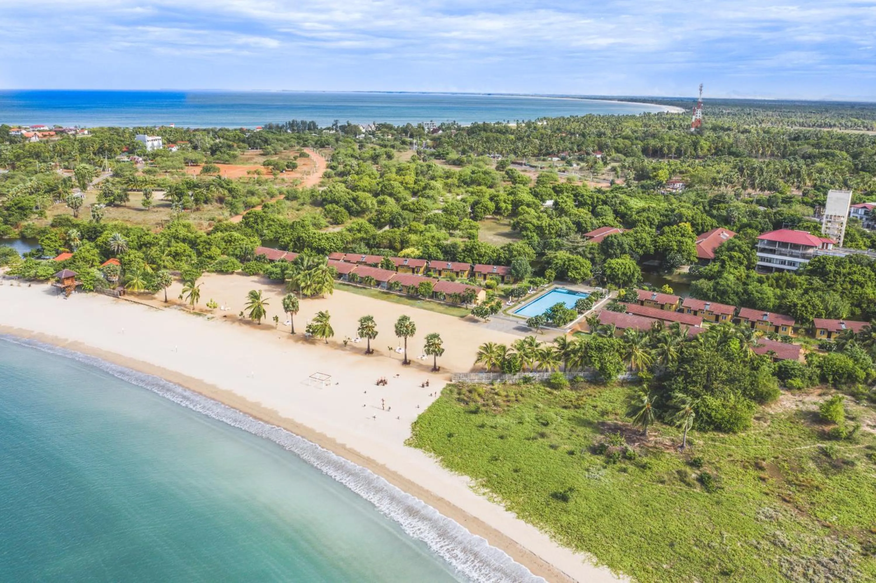 Bird's eye view in Amethyst Resort Passikudah