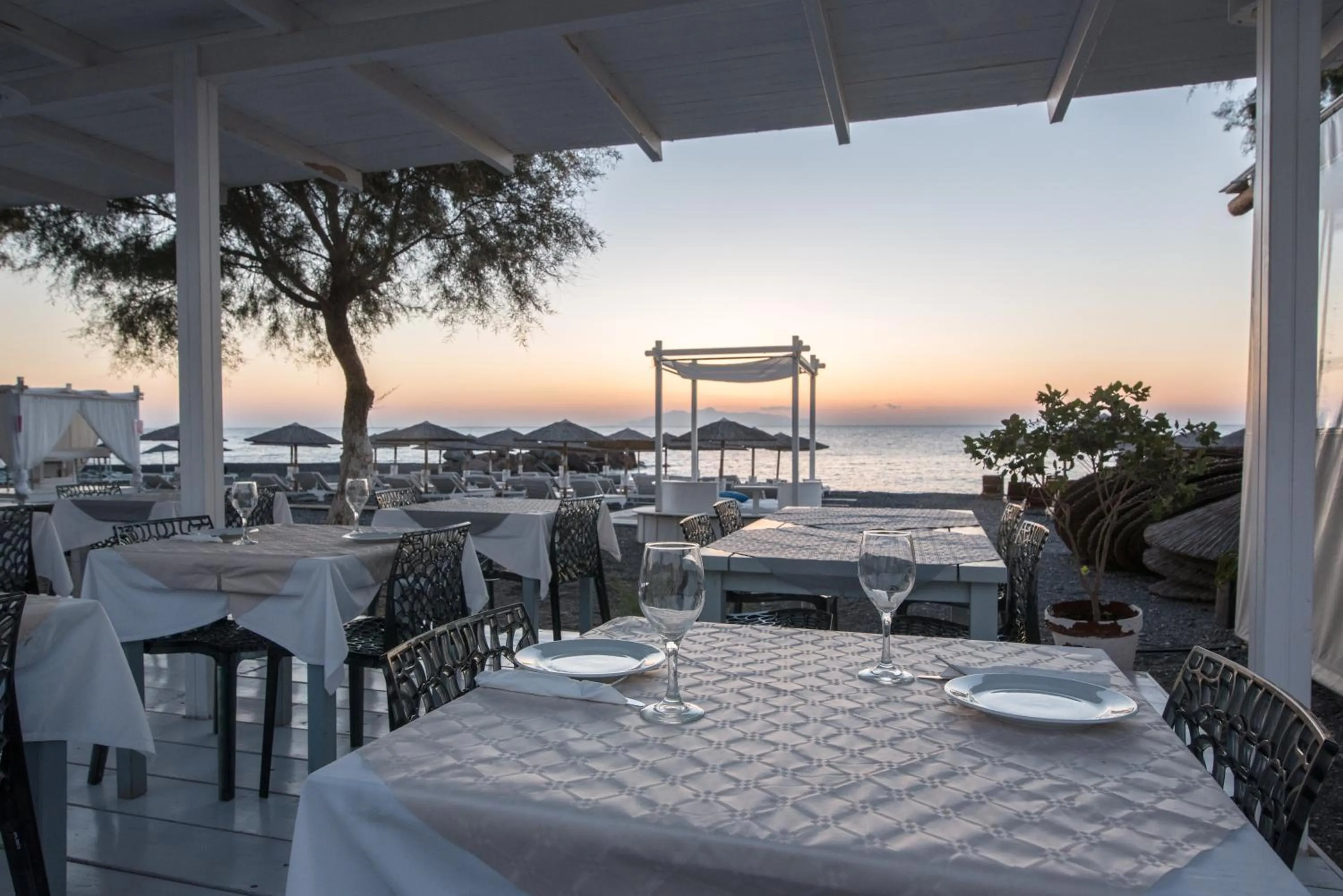 Food and drinks in Beach Boutique Hotel