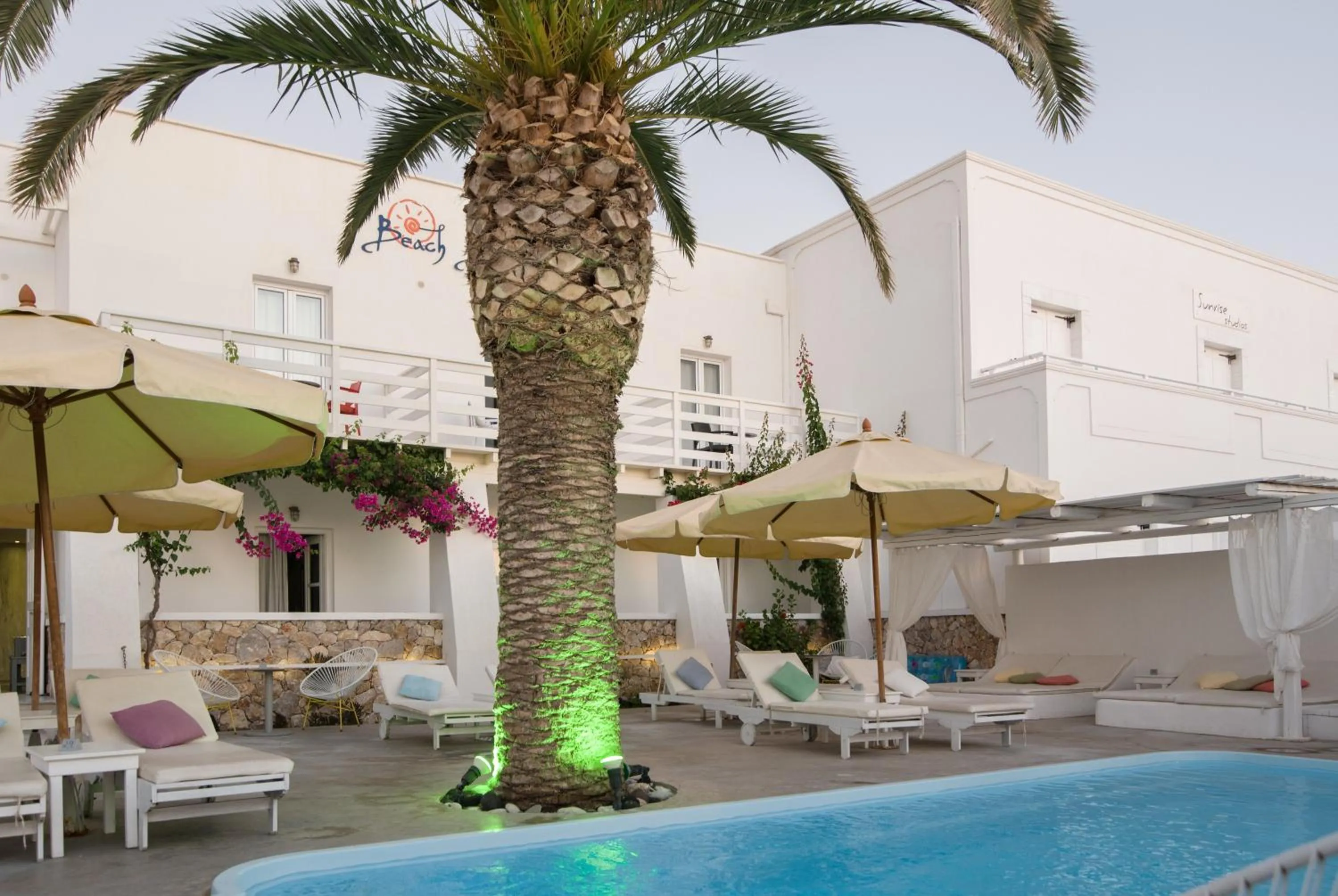 Swimming pool in Beach Boutique Hotel