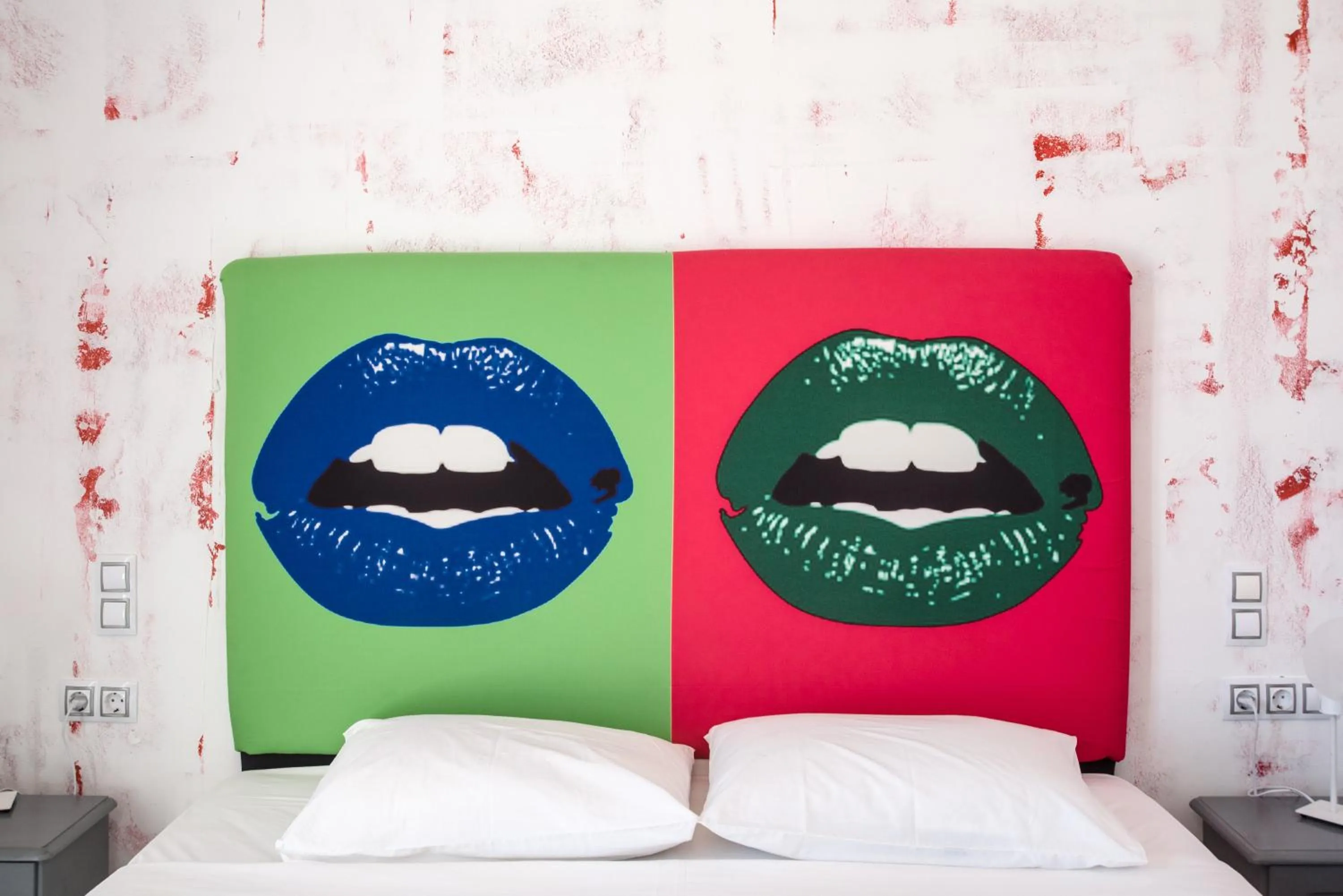 Decorative detail, Bed in Beach Boutique Hotel