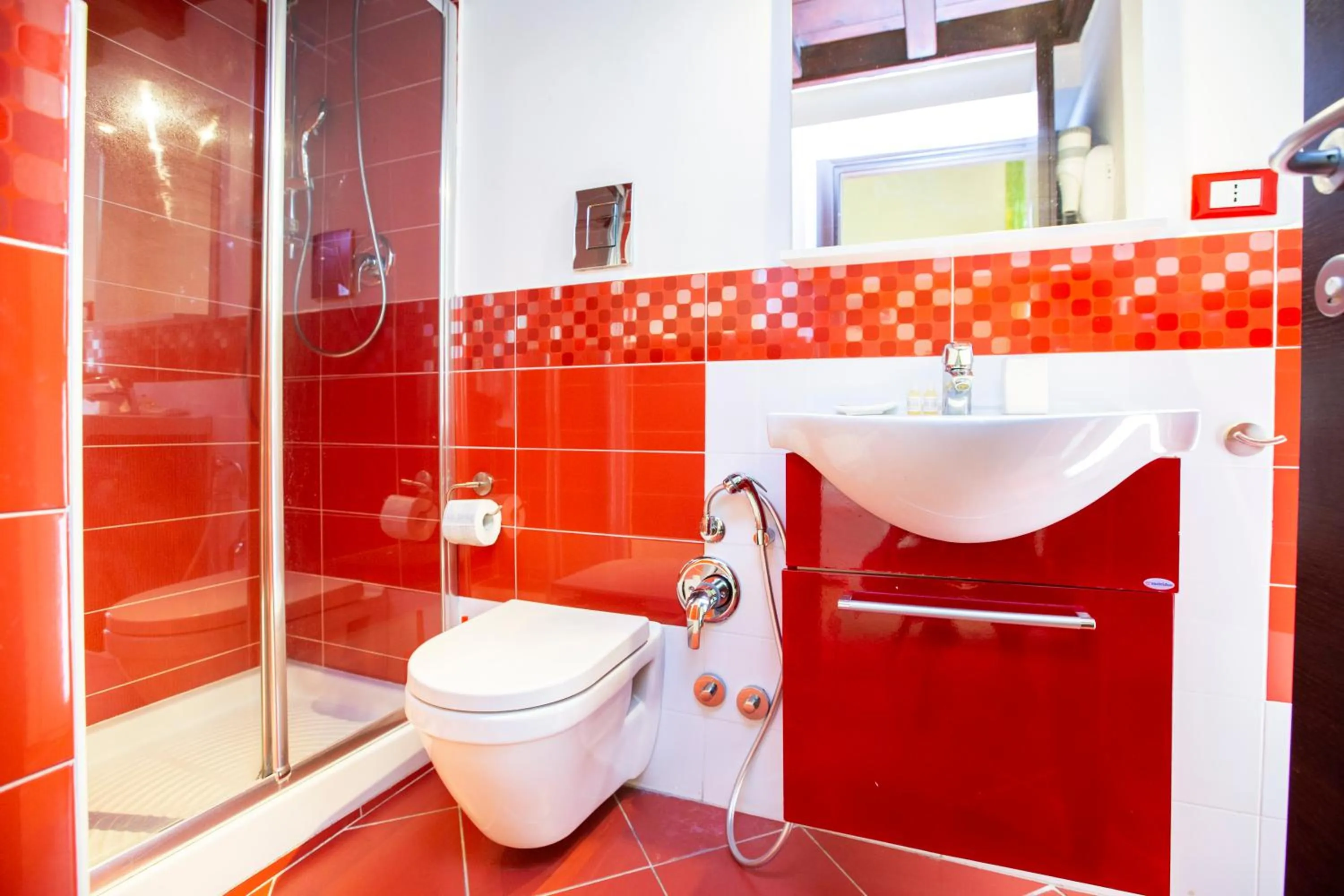 Bathroom in POP Art B&B