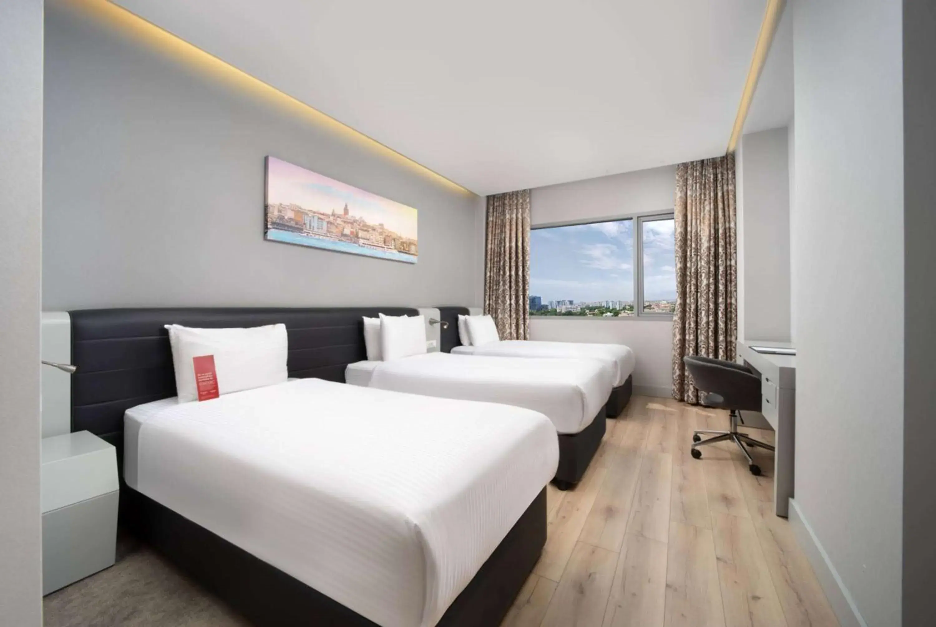 Standard Triple Room with City View in Ramada Plaza by Wyndham Istanbul Atakoy Standard Triple Room with City View in Ramada Plaza by Wyndham Istanbul Atakoy