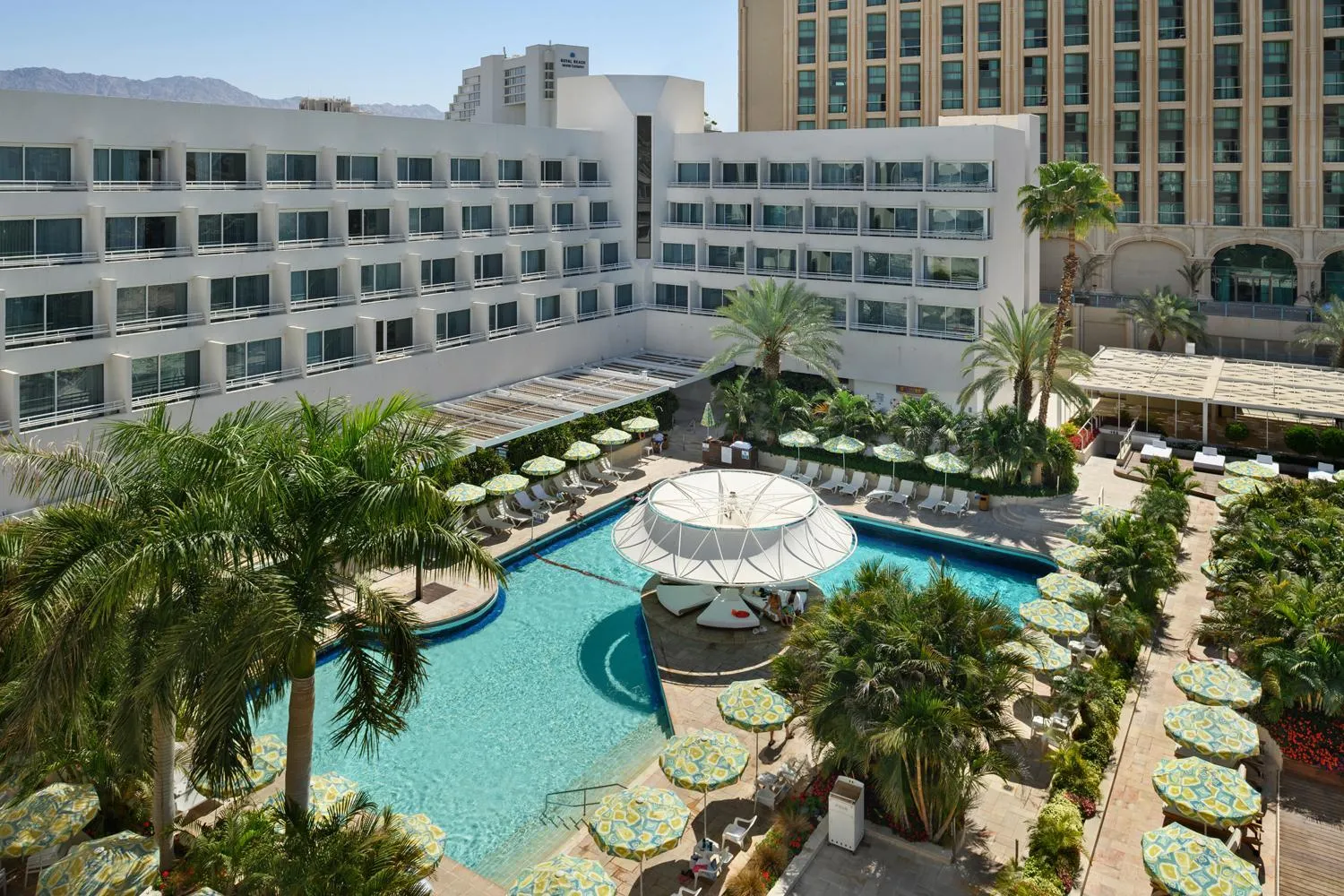 Pool view in Lagoona by Isrotel Collection