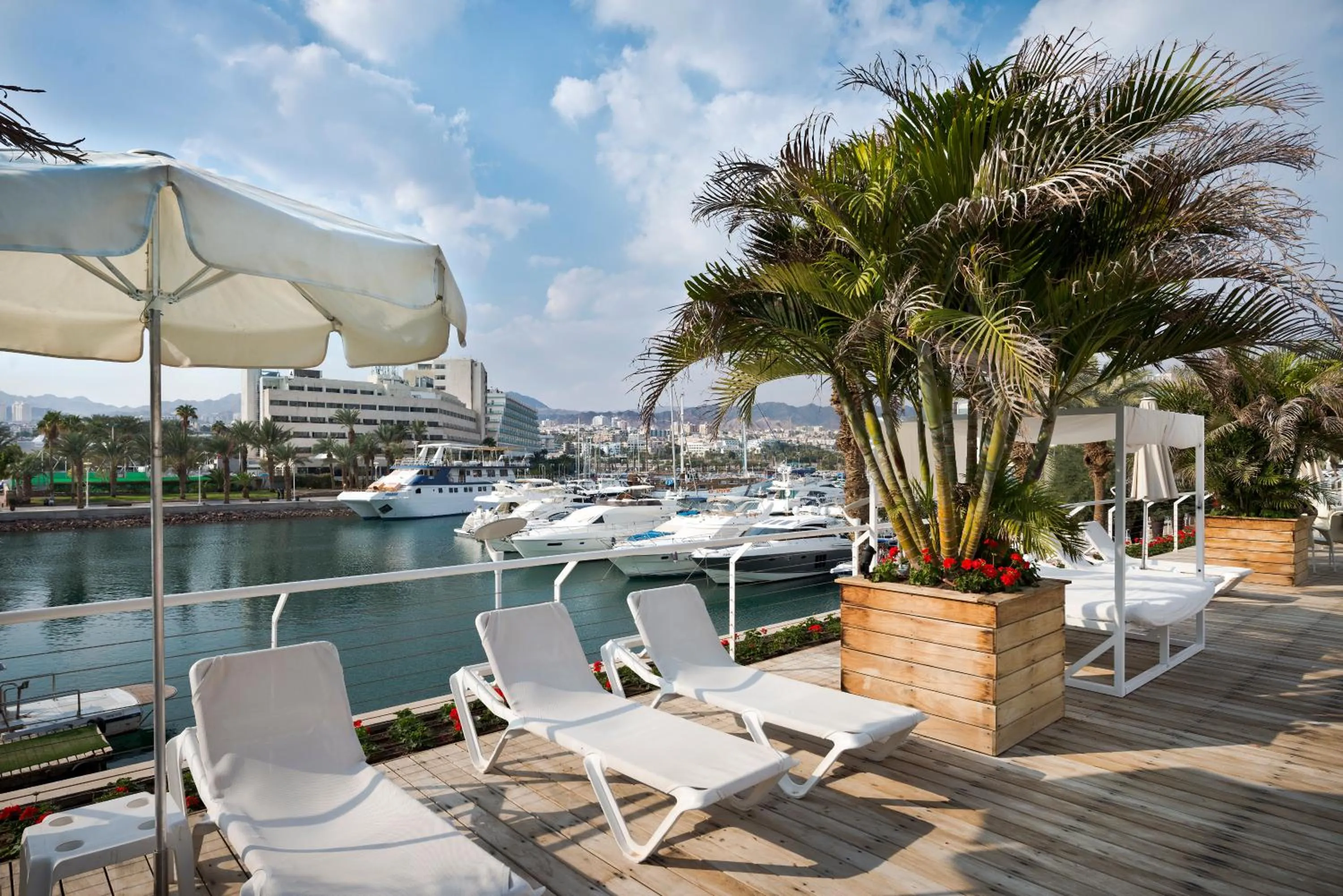 Balcony/Terrace in Lagoona by Isrotel Collection