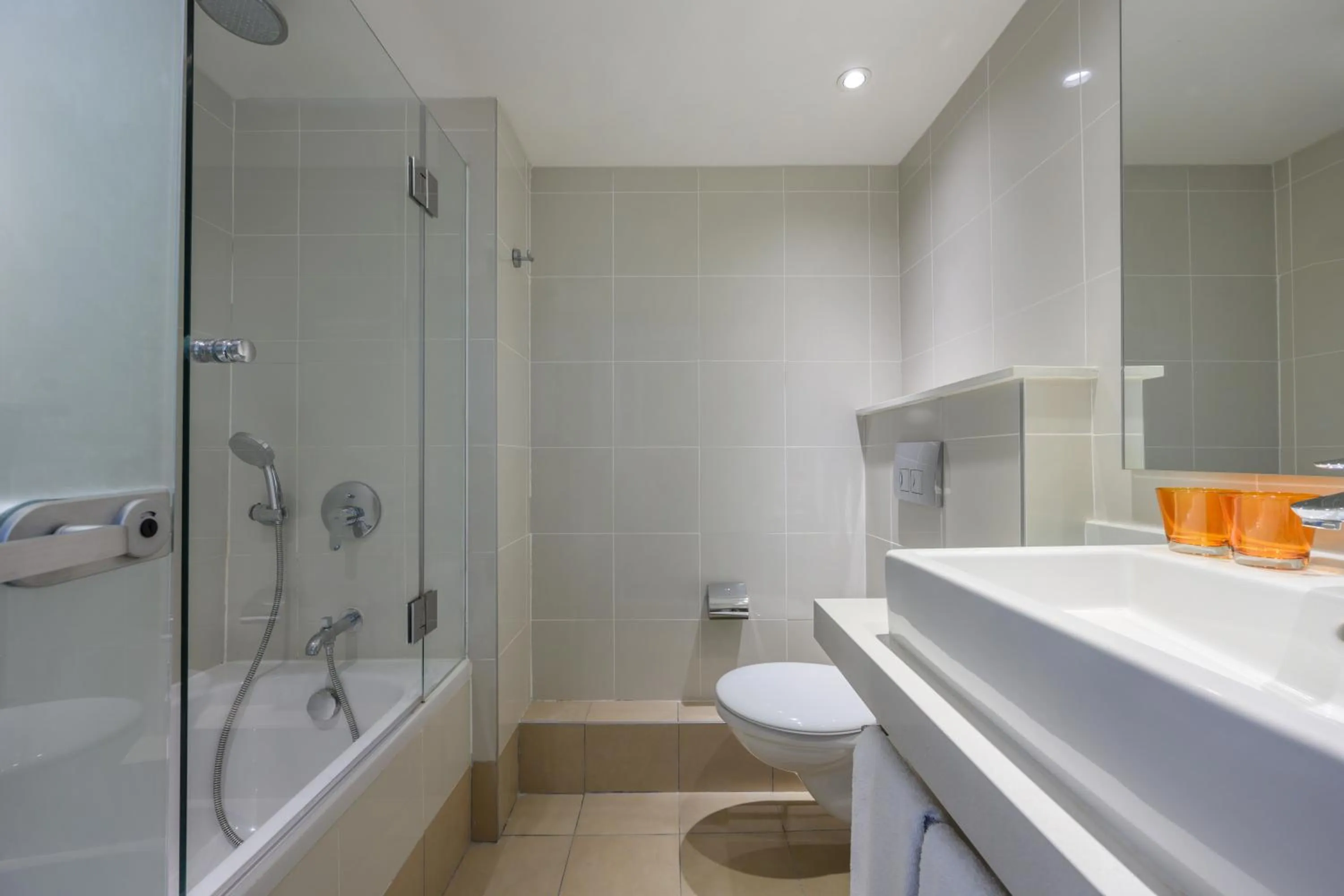 Bathroom in Lagoona by Isrotel Collection