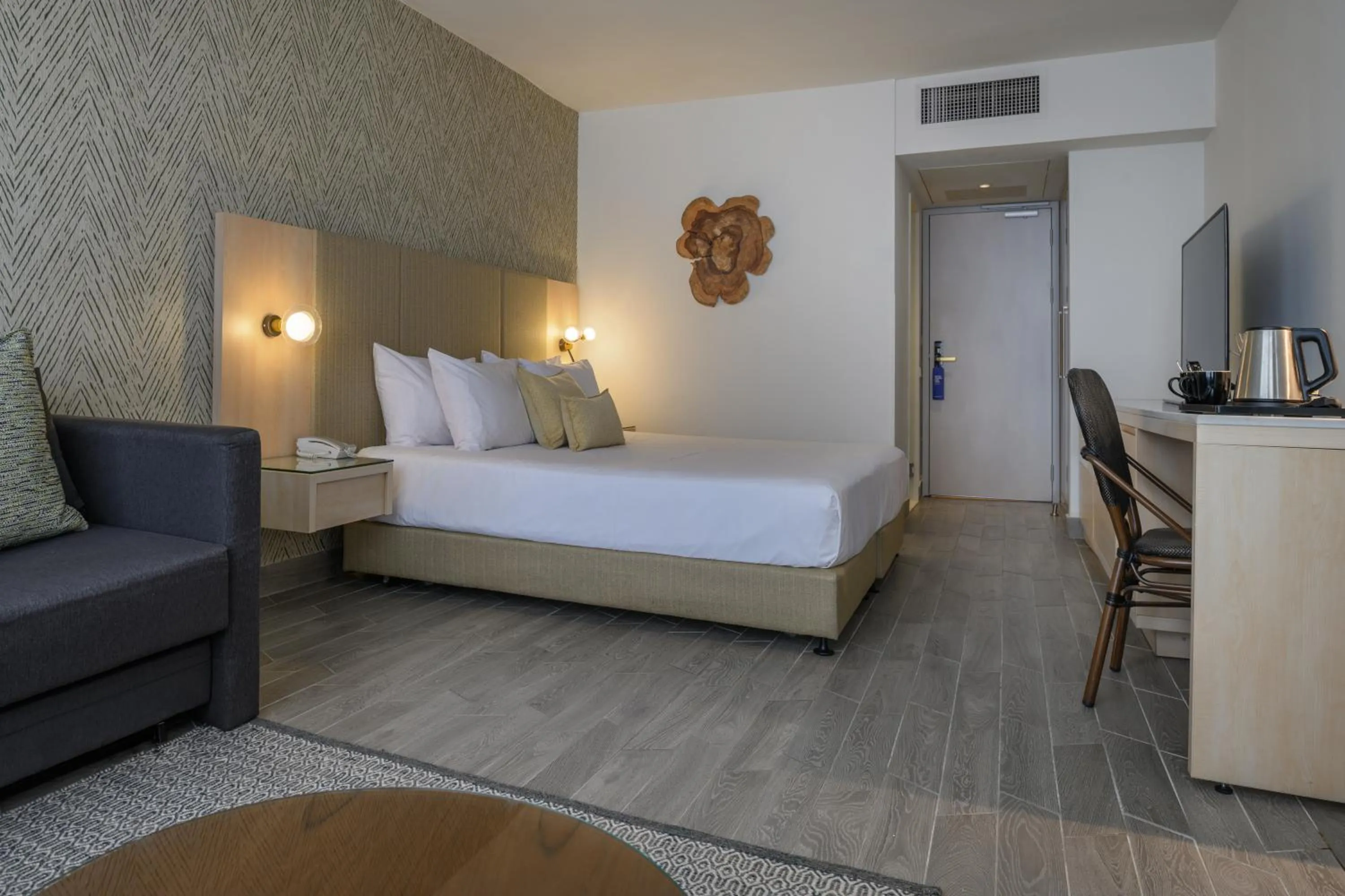 Bedroom, Bed in Lagoona by Isrotel Collection