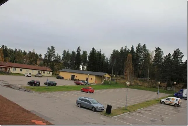 Property building in Värdshuset Glada Hudik