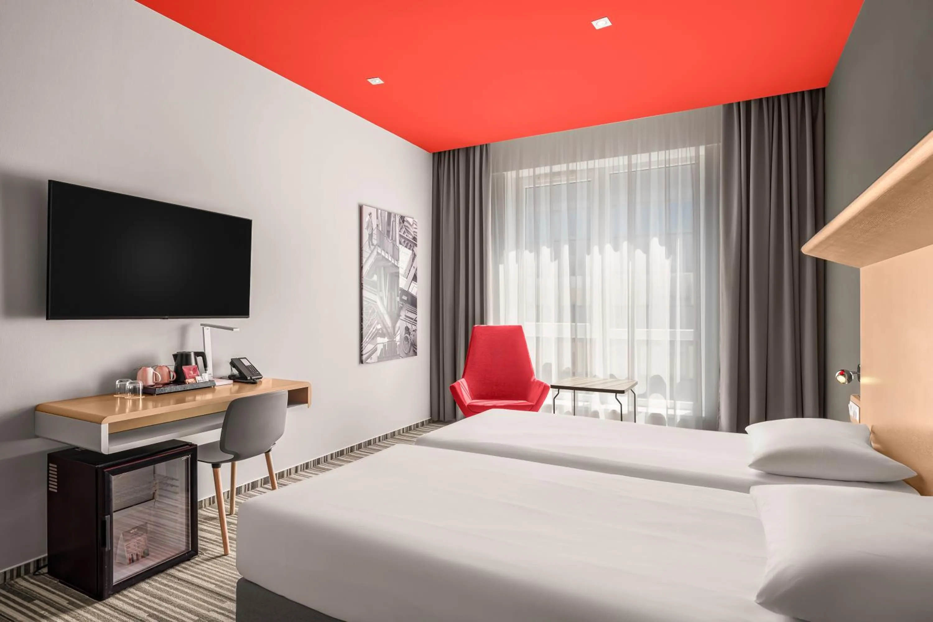 Bedroom, Bed in Park Inn By Radisson Budapest