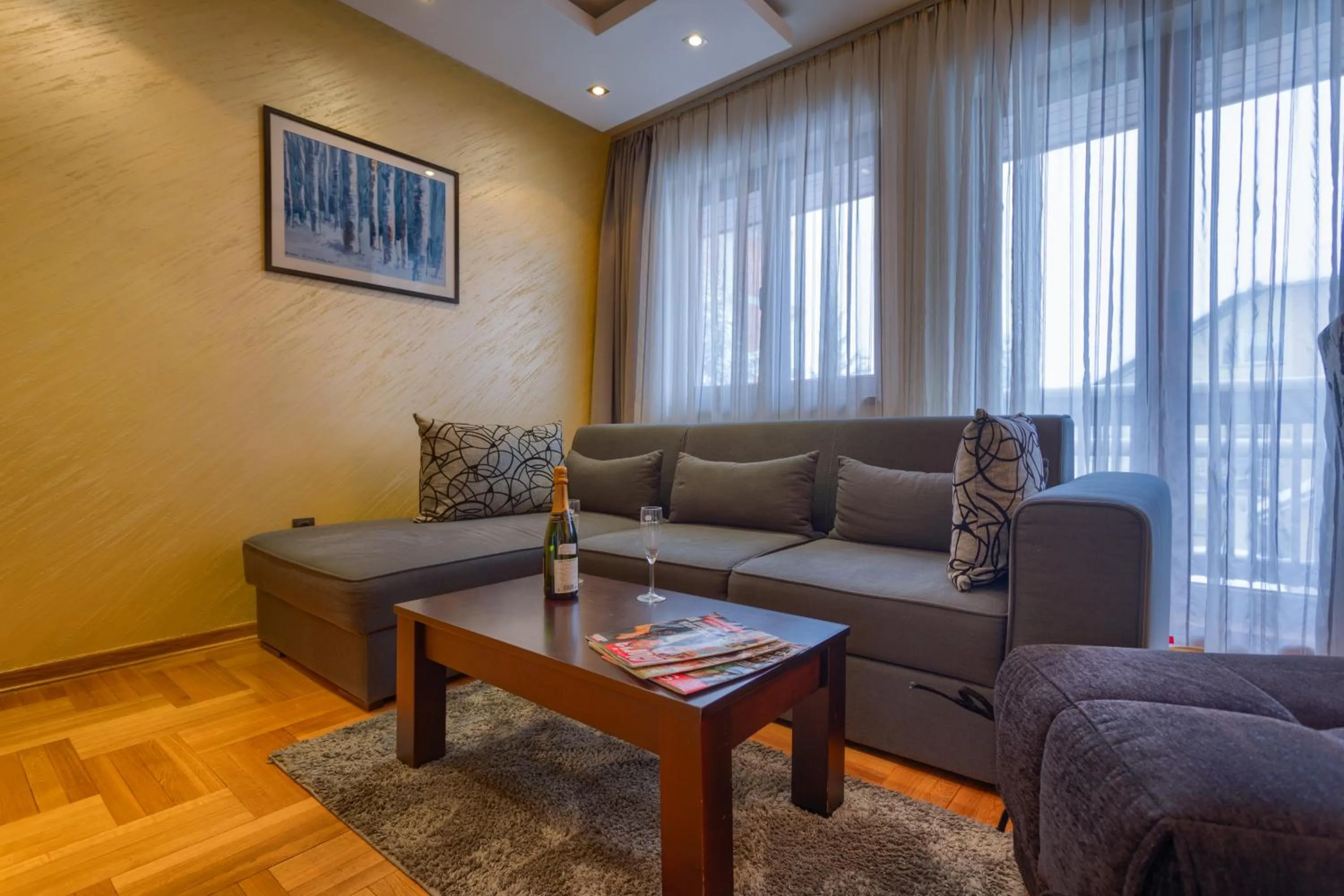 Living room in Vila Barović and Spa