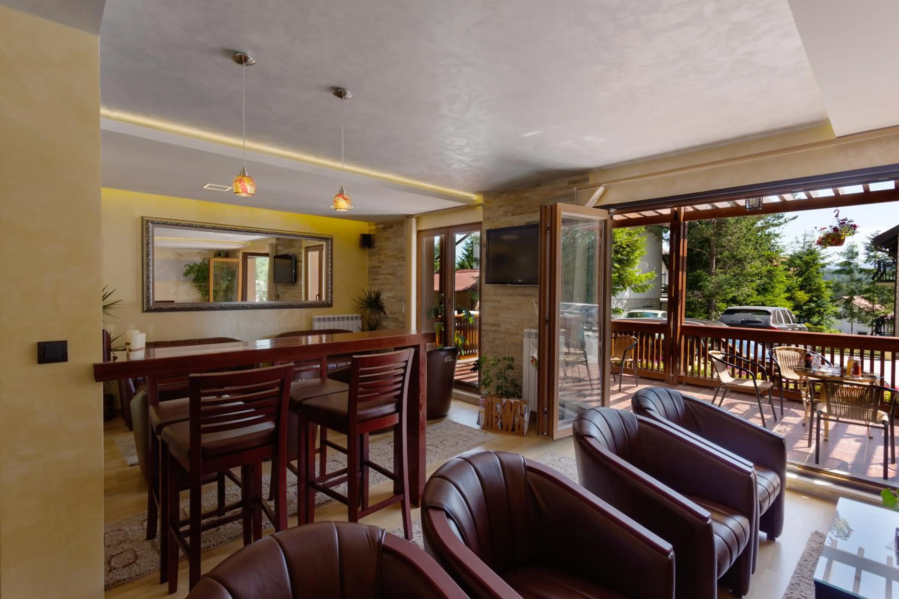 Lounge or bar in Vila Barović and Spa