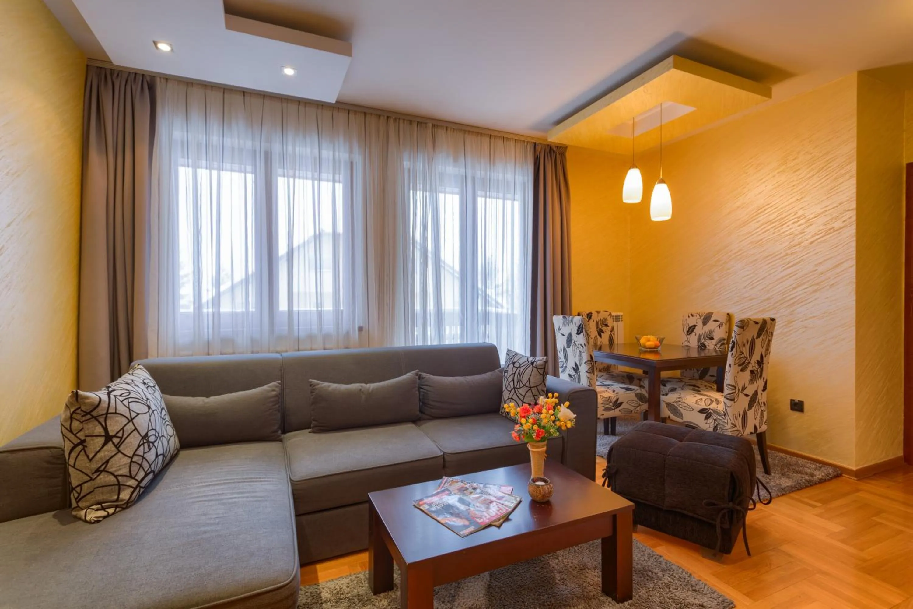 Living room in Vila Barović and Spa