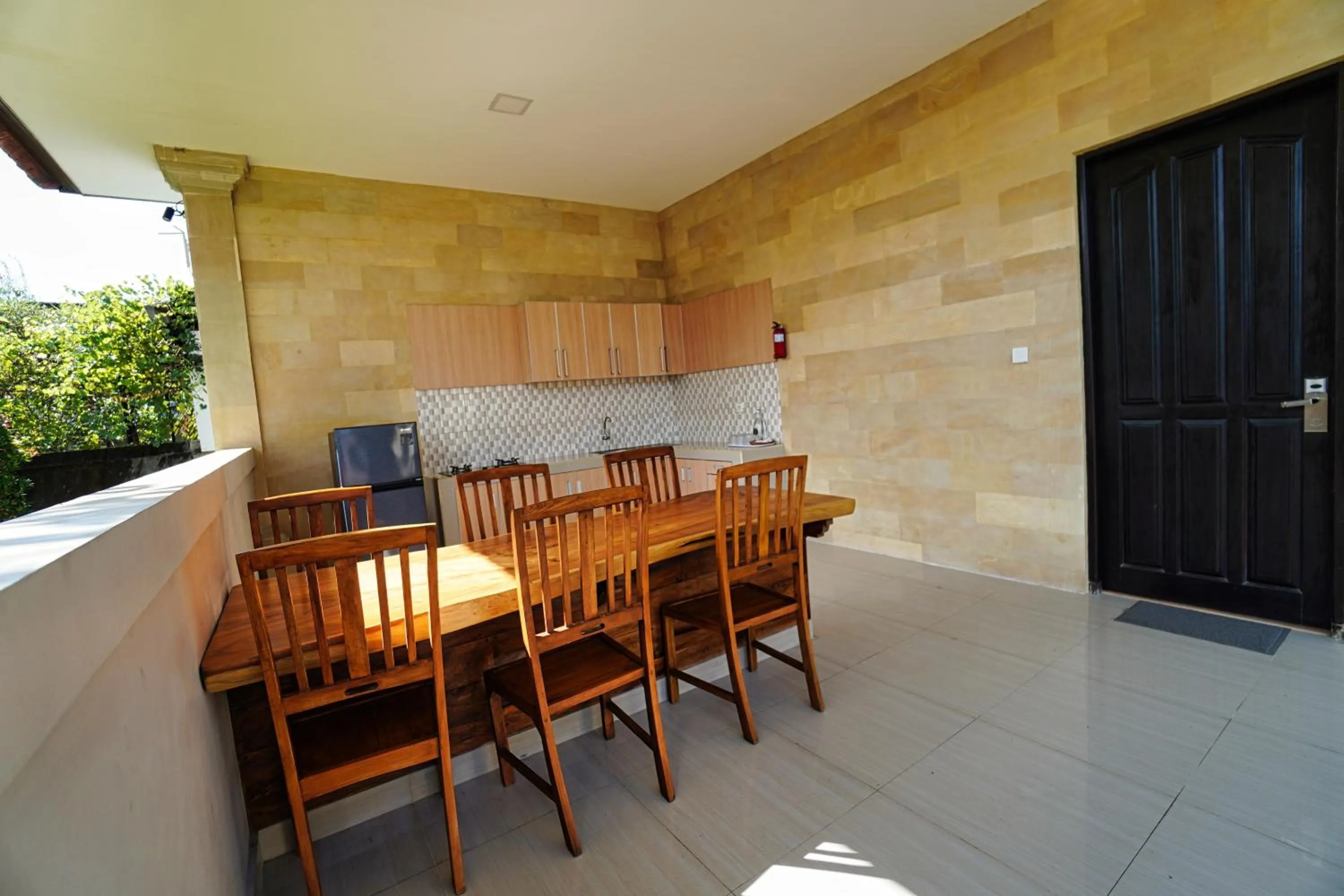 Kitchen or kitchenette in Adil Villa & Resort