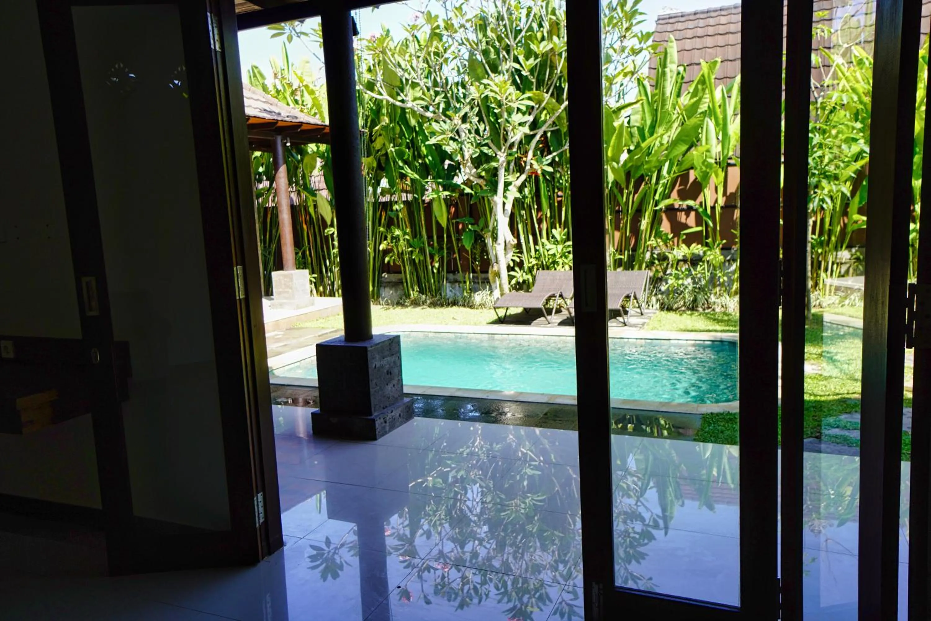 Garden view in Adil Villa & Resort