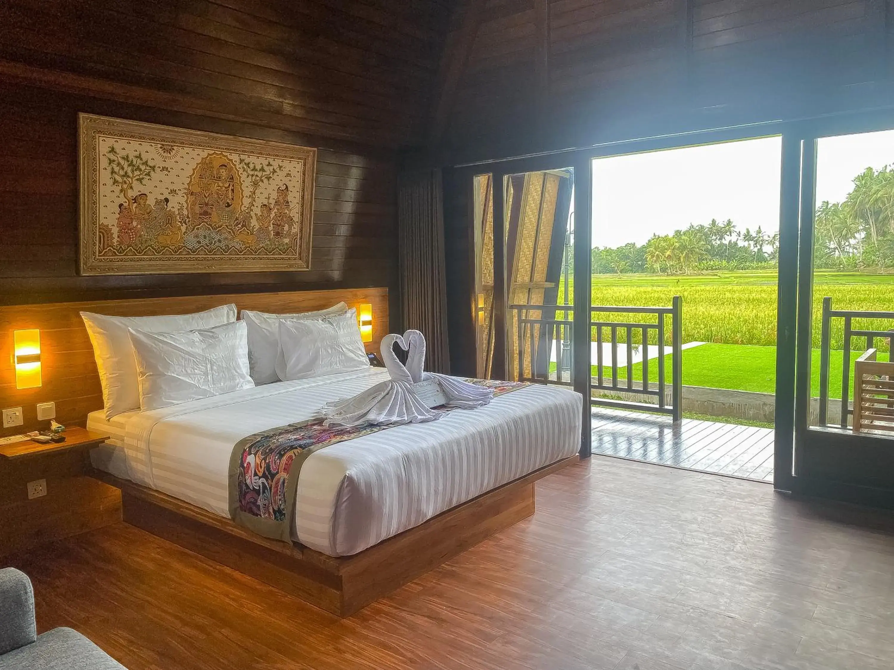 Suite Room With Rice field View in Adil Villa & Resort Suite Room With Rice field View in Adil Villa & Resort
