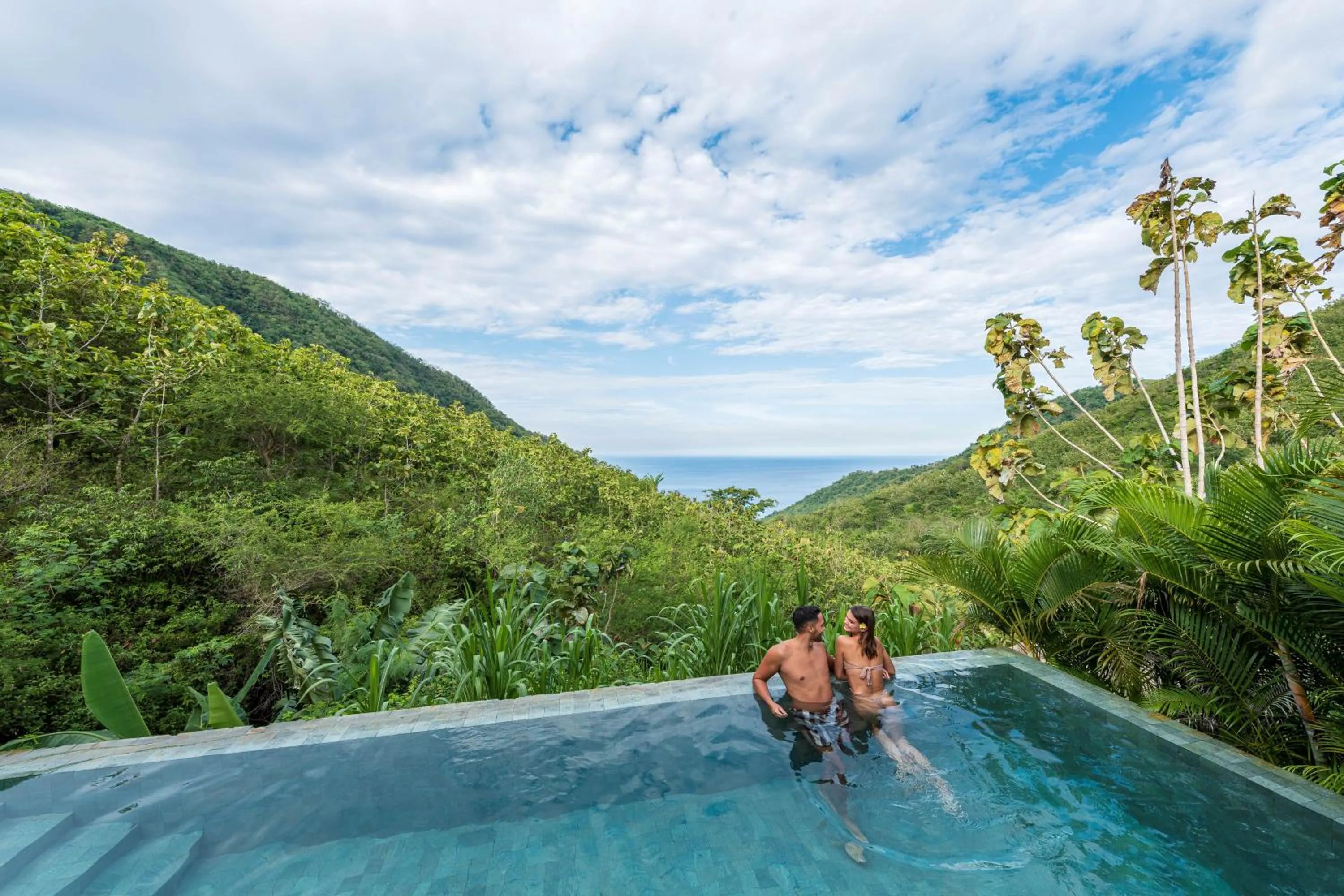 Swimming pool in MATHIS Lodge Amed