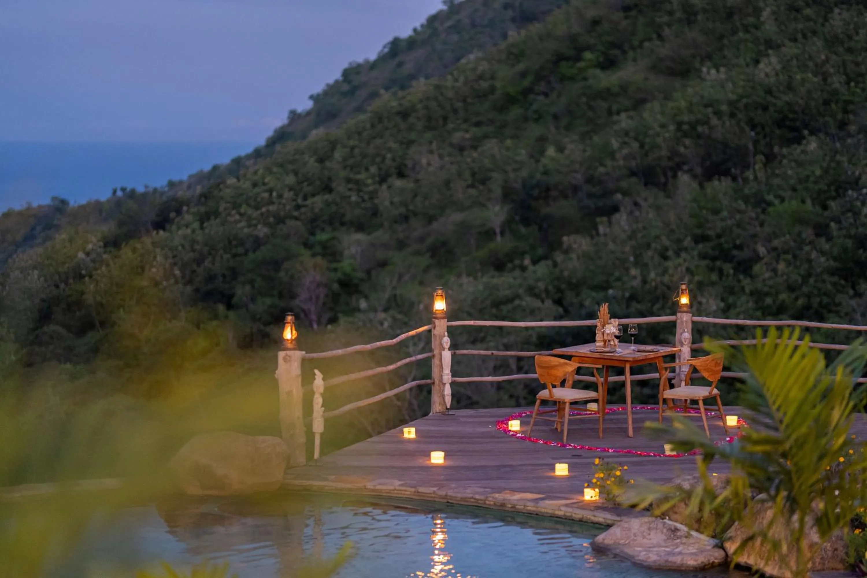 Dinner in MATHIS Lodge Amed