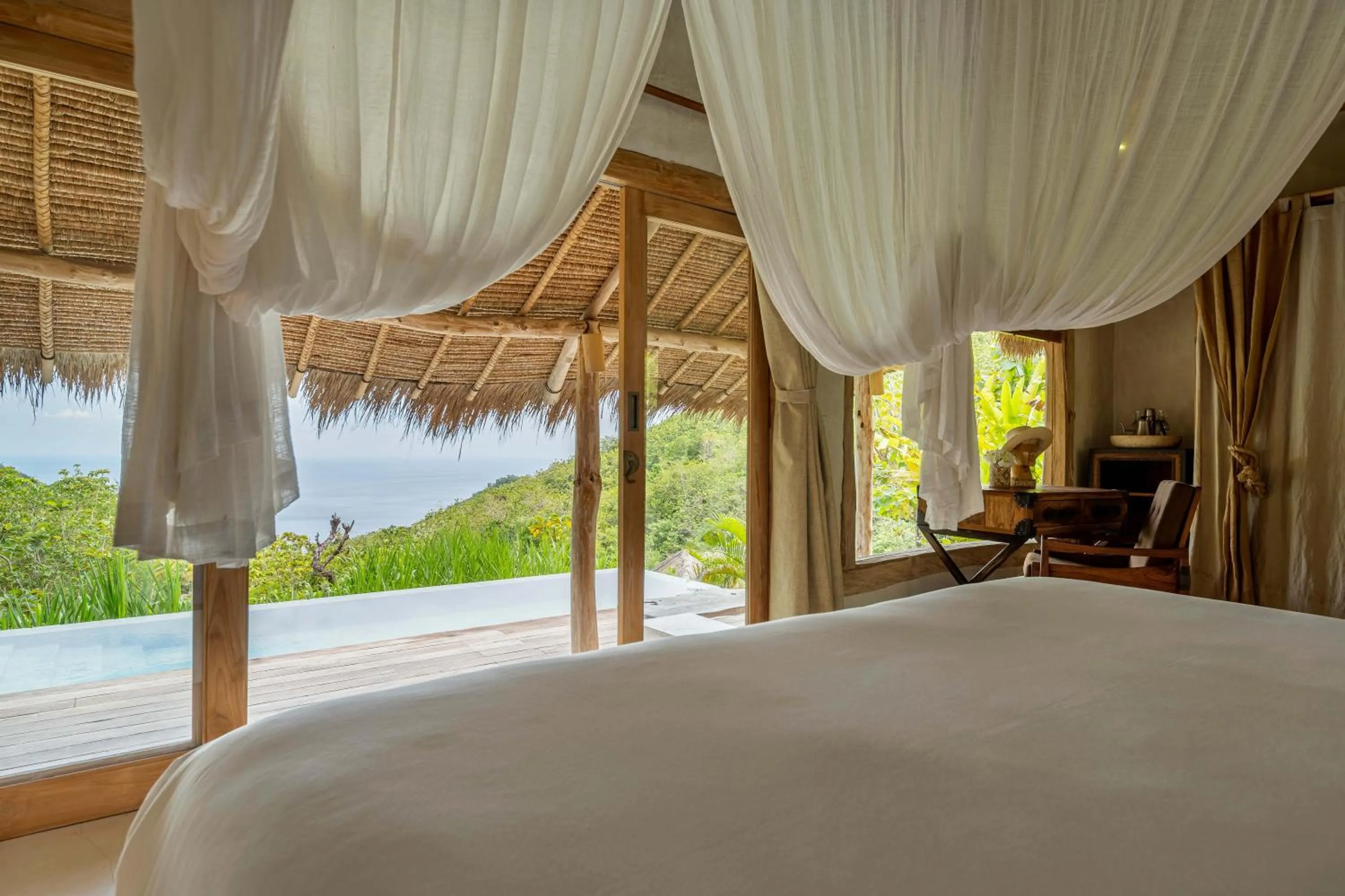 Bed in MATHIS Lodge Amed