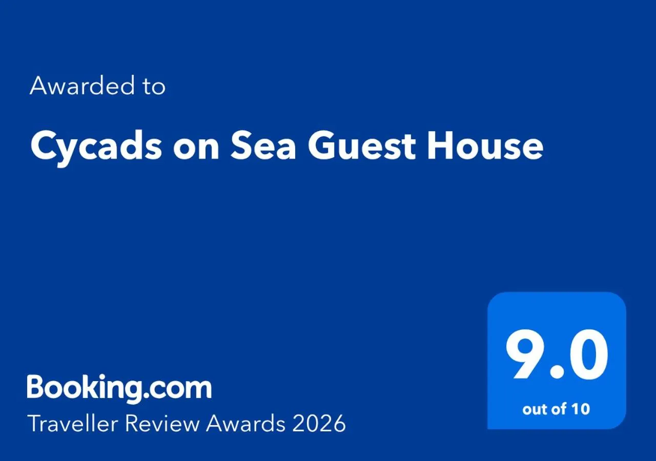 Certificate/Award in Cycads on Sea Guest House