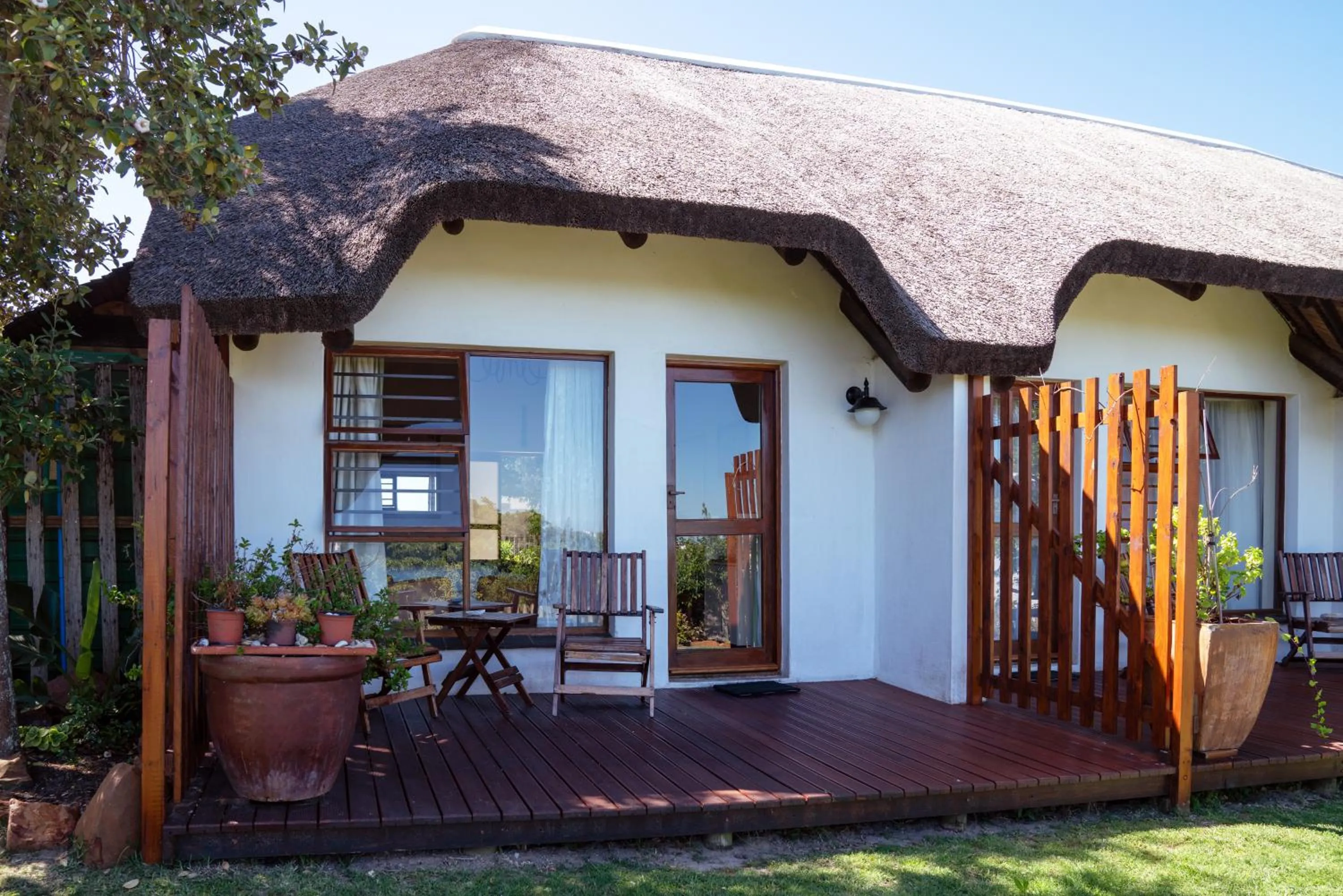 Patio in Cycads on Sea Guest House
