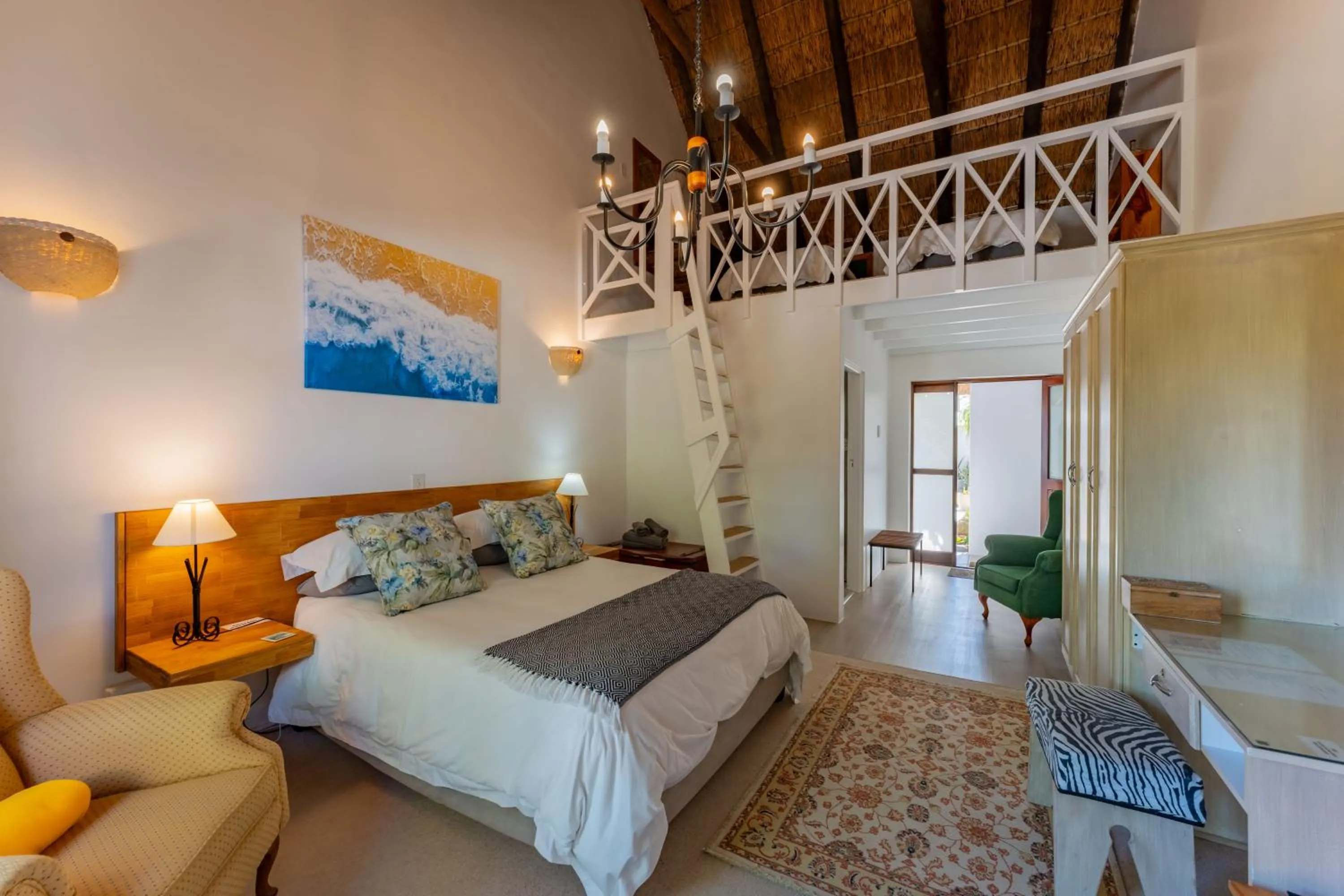 room service, Bed in Cycads on Sea Guest House