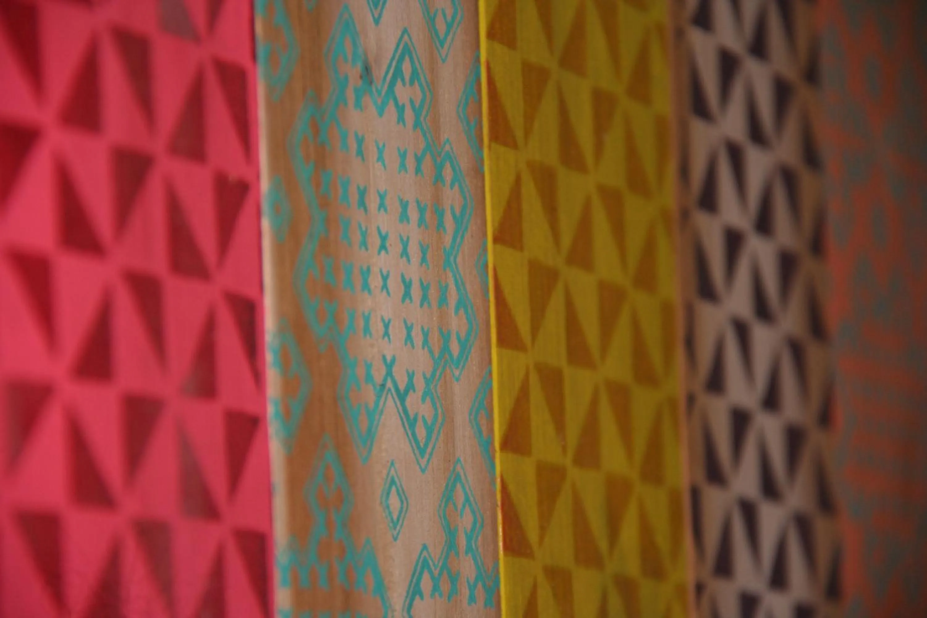 Decorative detail in Cold River