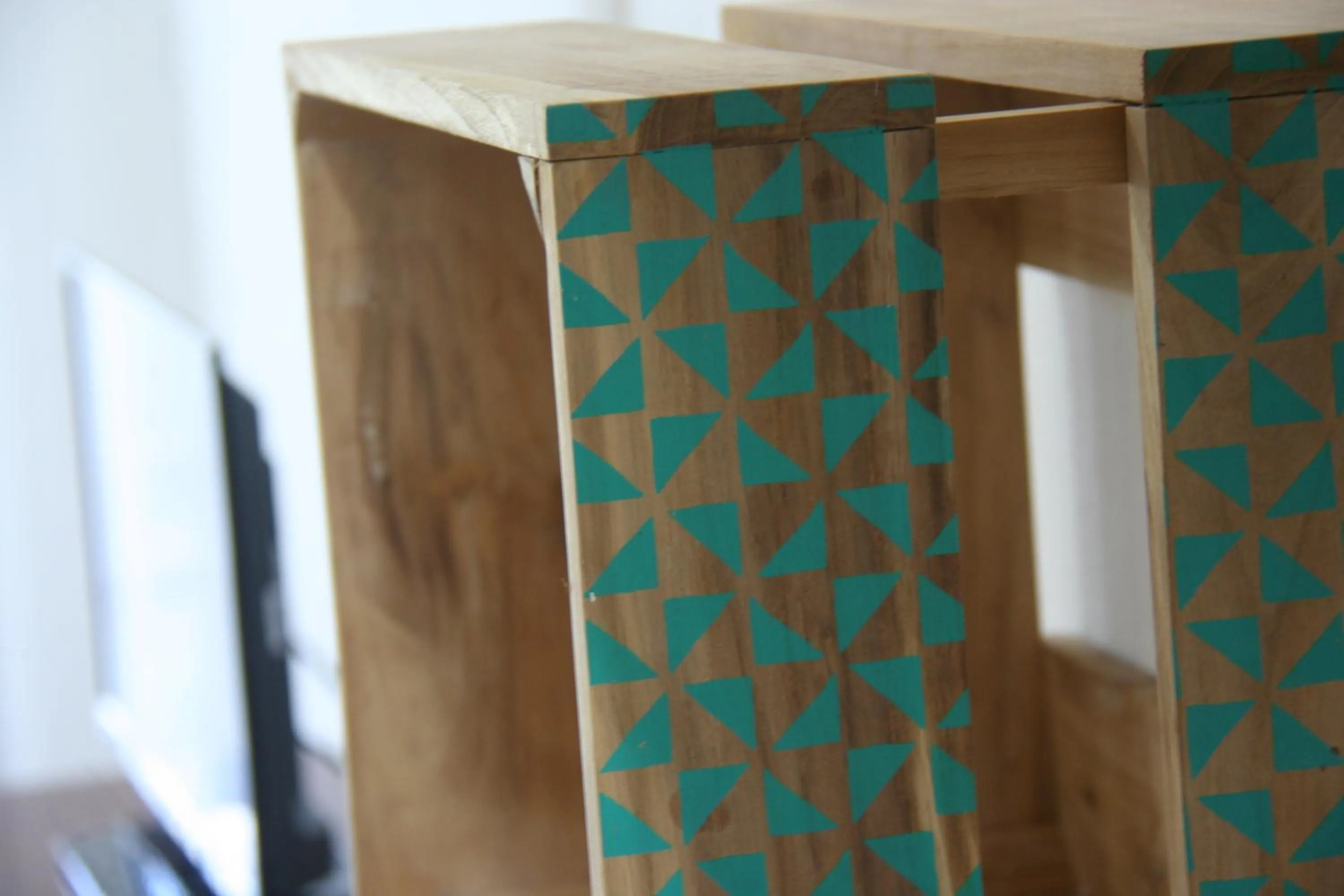 Decorative detail in Cold River