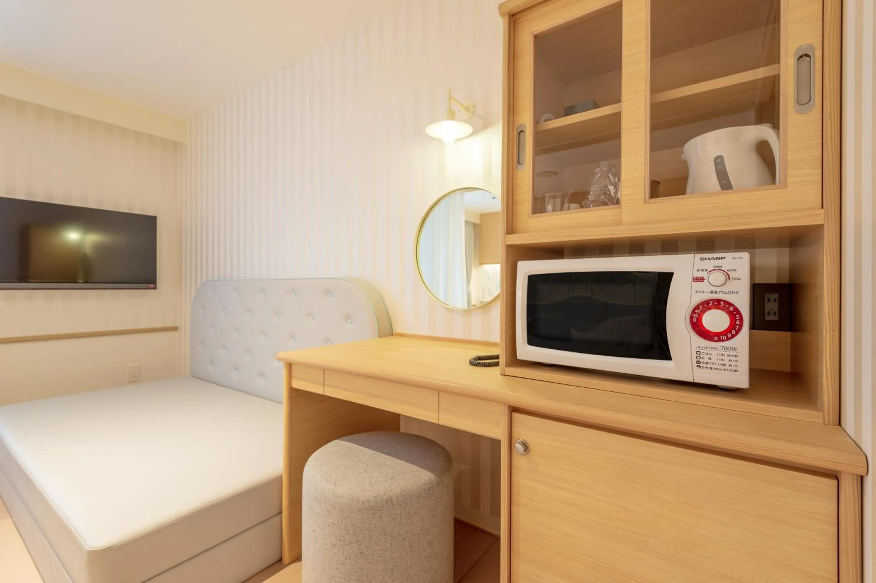 Coffee/tea facilities, Bed in Lime Resort Myoko