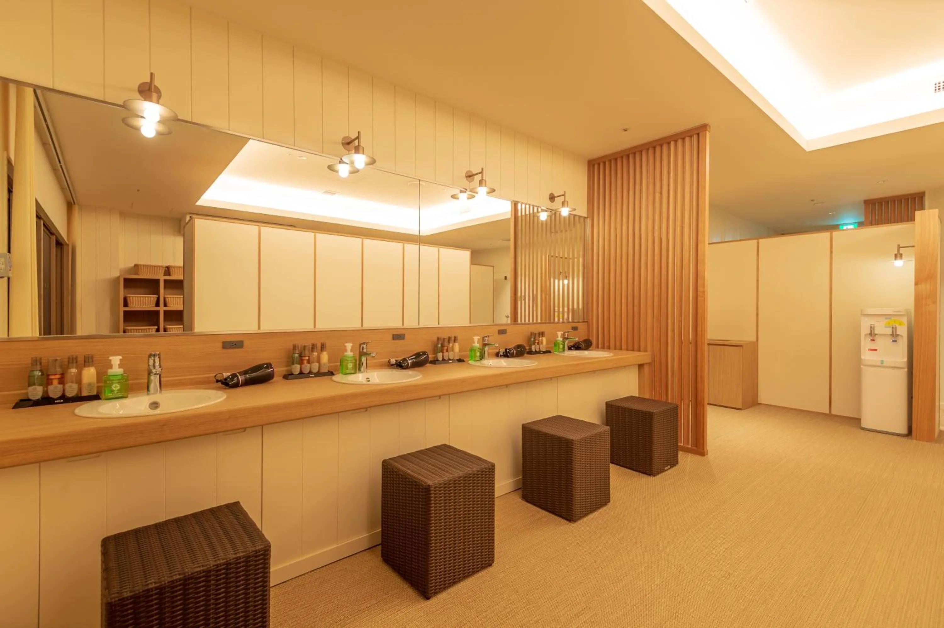 Hot Spring Bath in Lime Resort Myoko