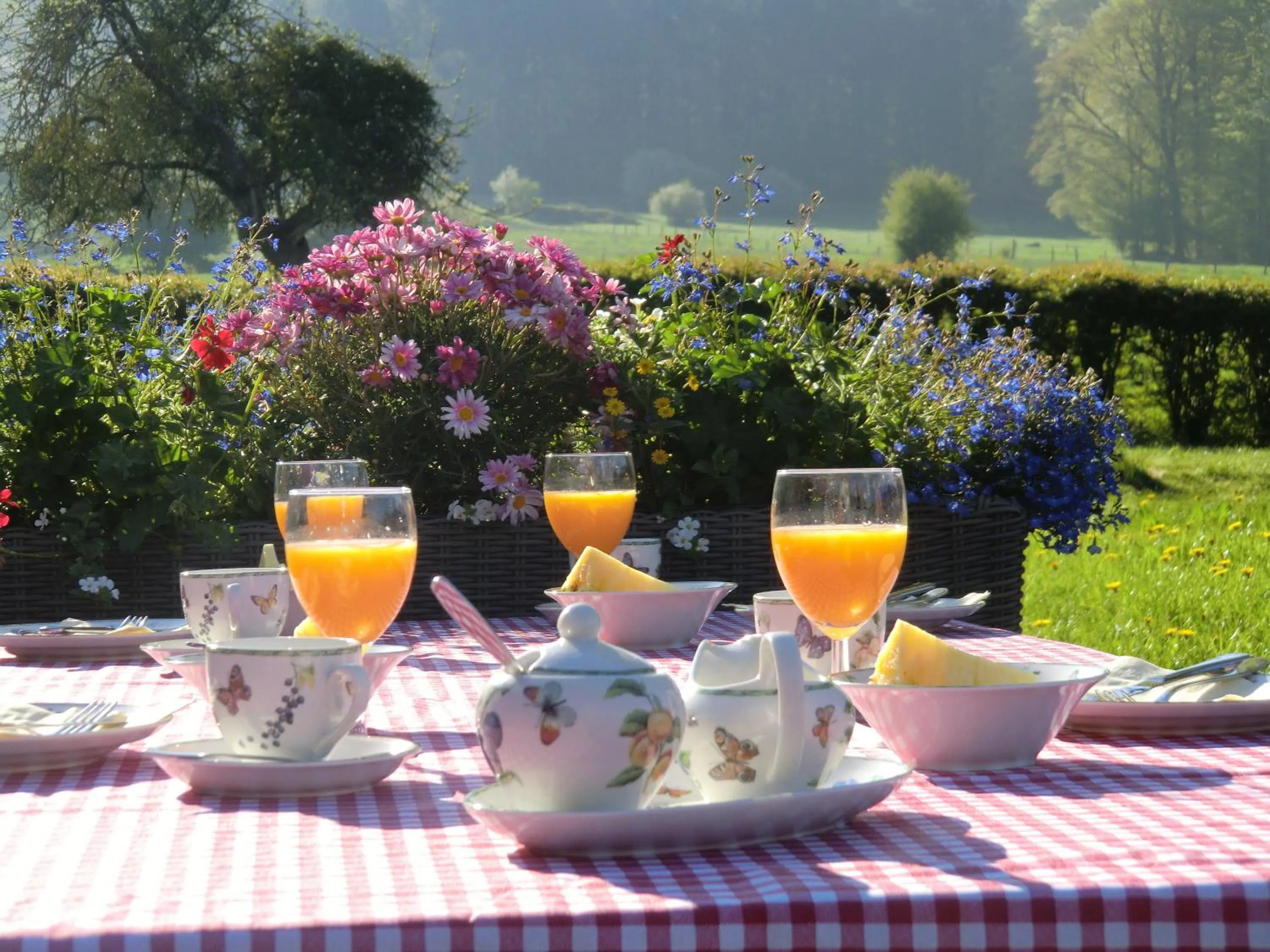 Food and drinks in B&B Au Coeur de Villers