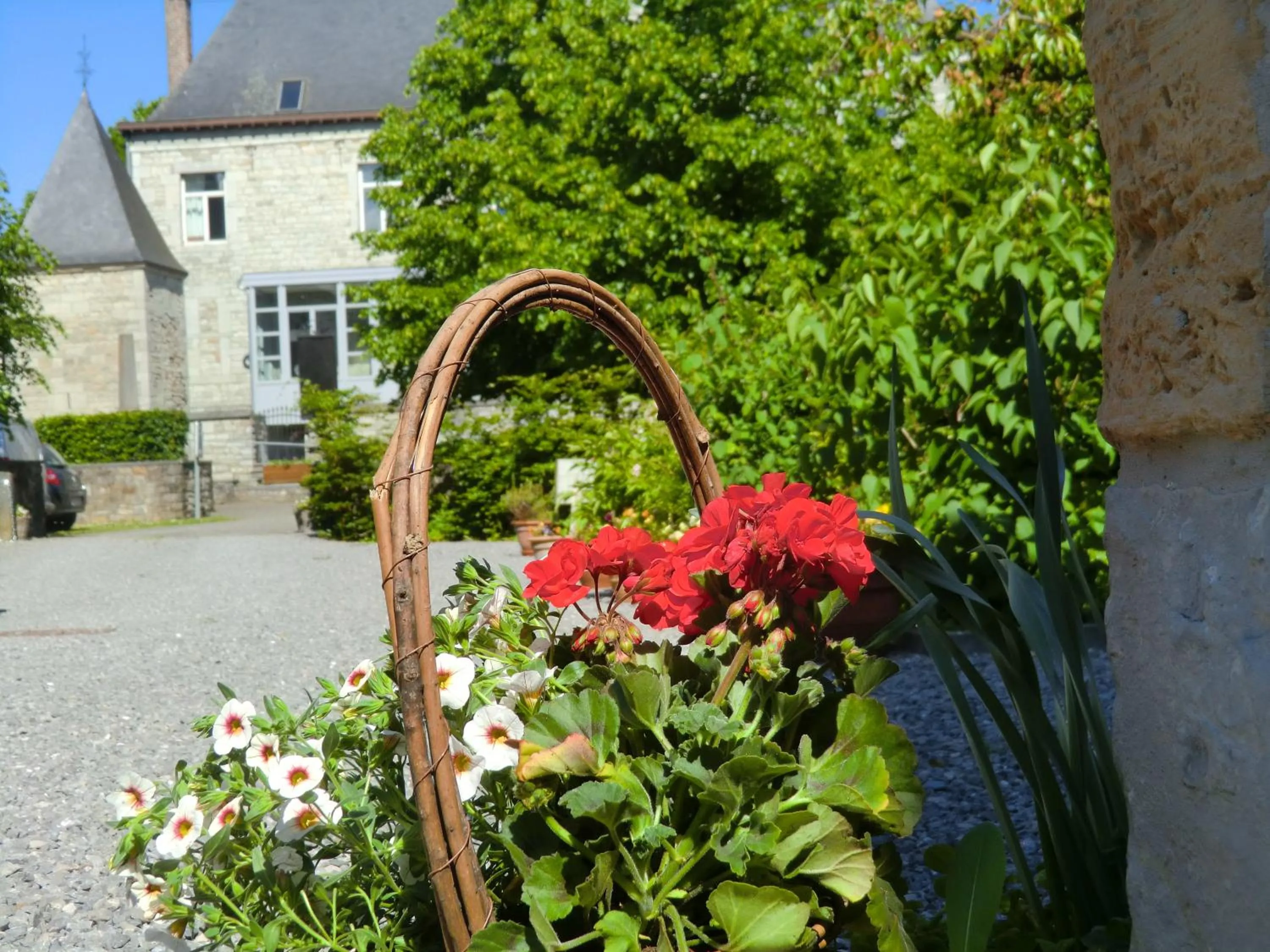 Decorative detail in B&B Au Coeur de Villers