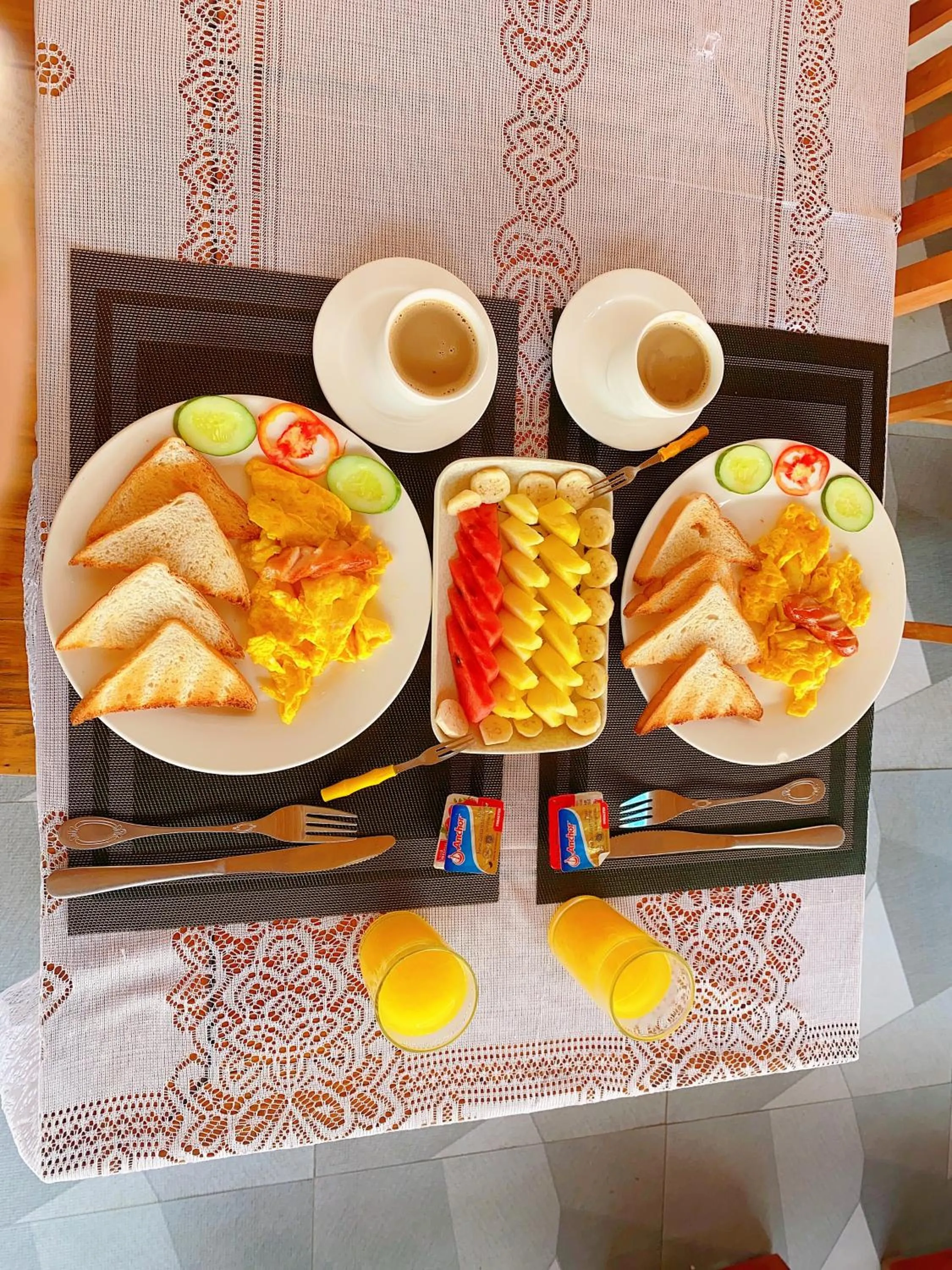 Food and drinks in Elephant Boutique Hotel