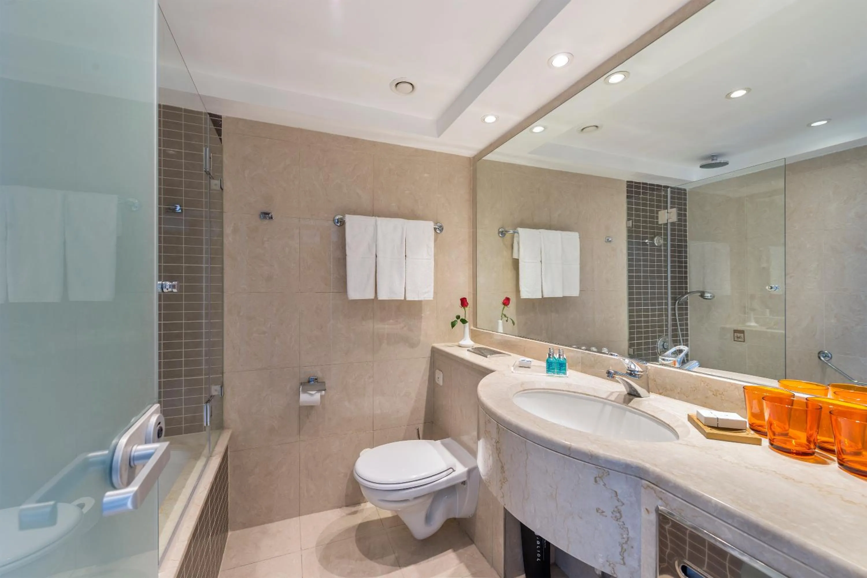 Bathroom in King Solomon by Isrotel Collection