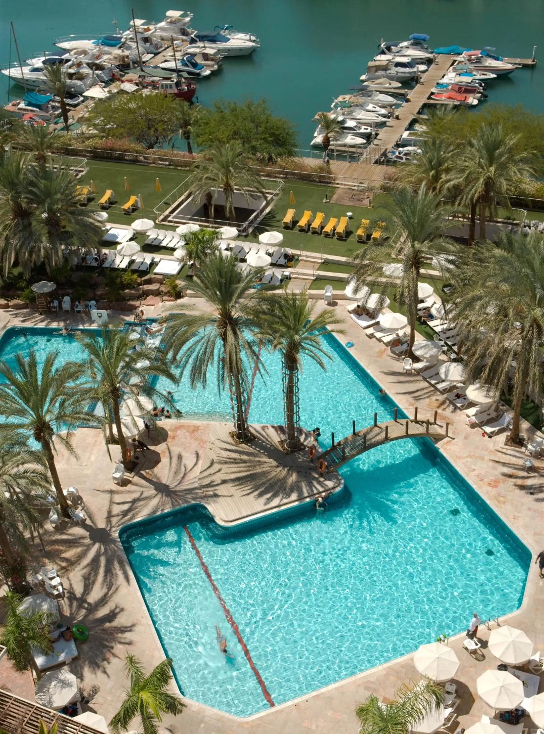 Bird's eye view in King Solomon by Isrotel Collection