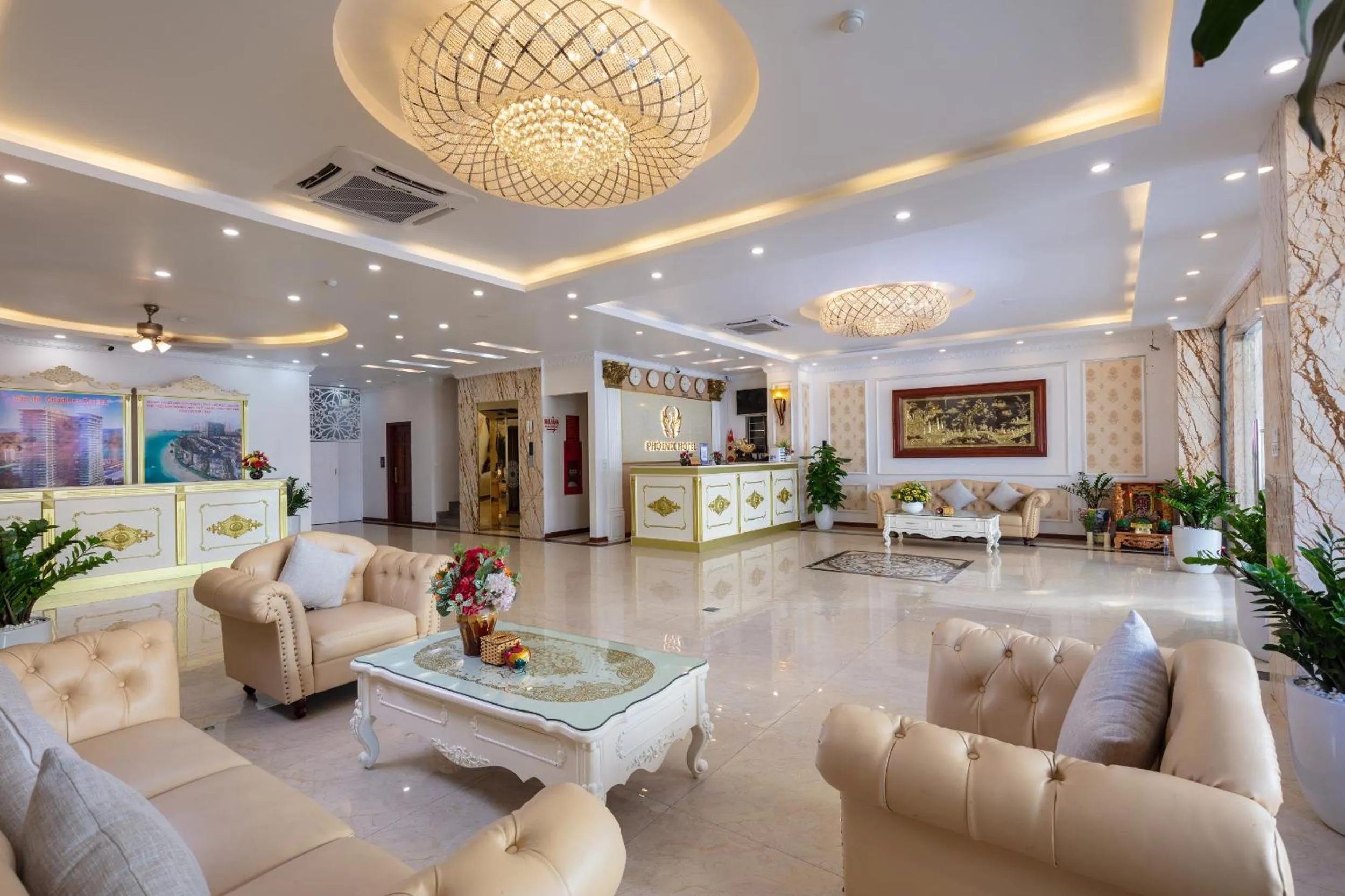 Lobby or reception in Phoenix Hotel Ha Long