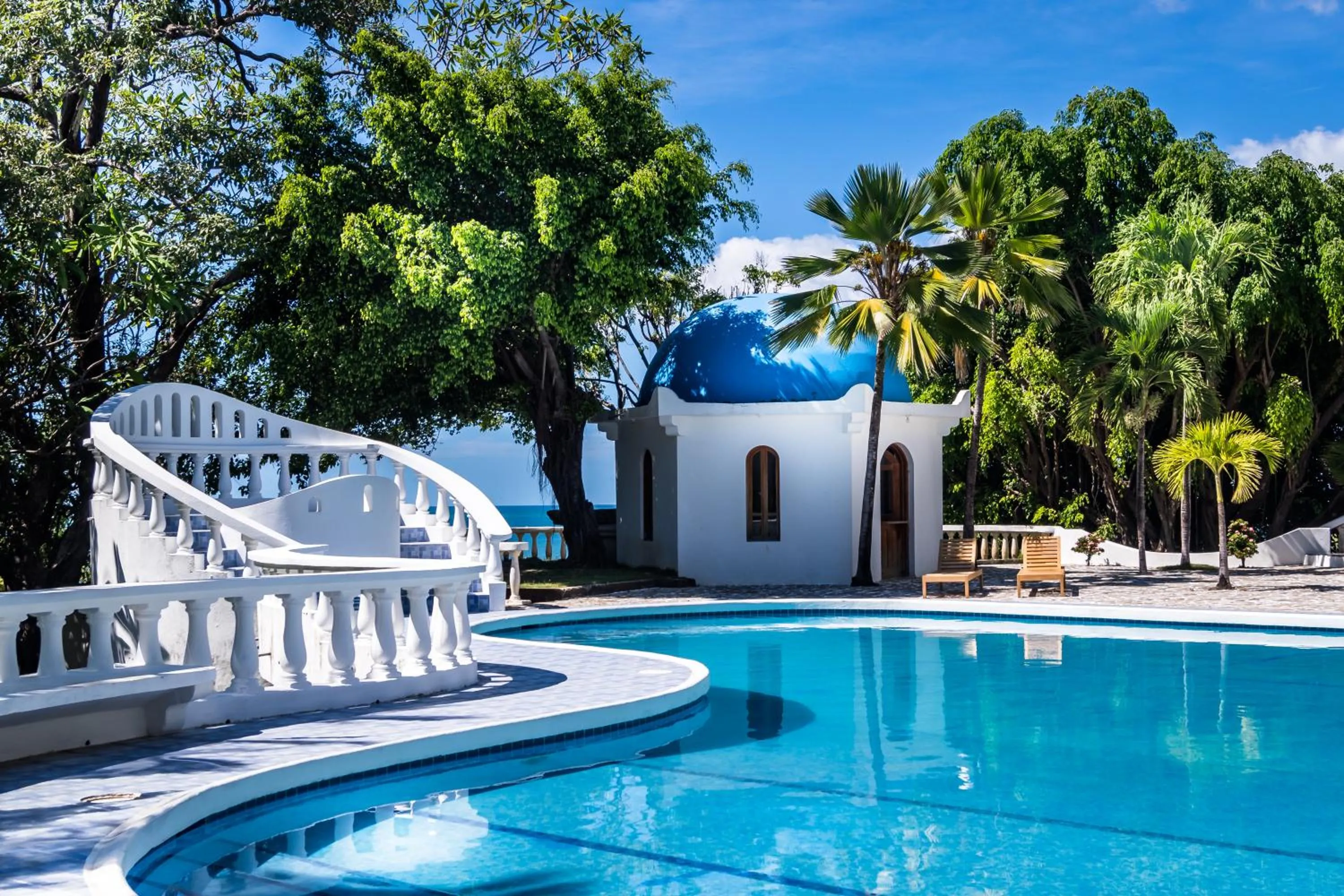 Patio in Nosara Beach Hotel